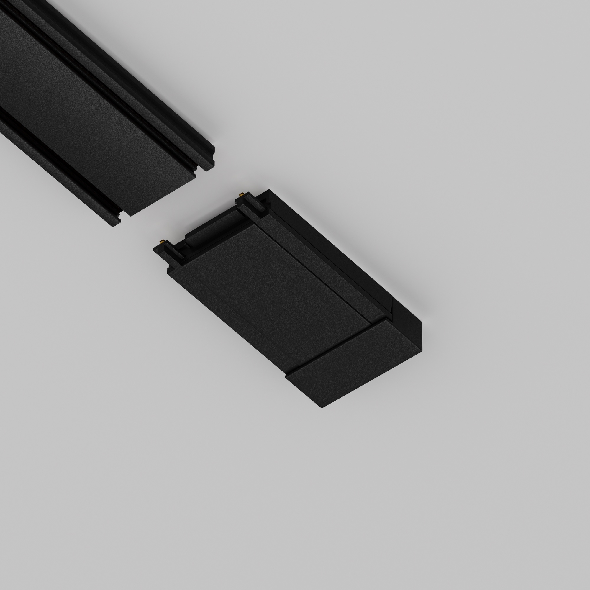 Componente sub tensiune pentru sisteme de iluminat Accesorii pentru șine Radity, Plastic Negru, Maytoni TRA084B-11B [5]
