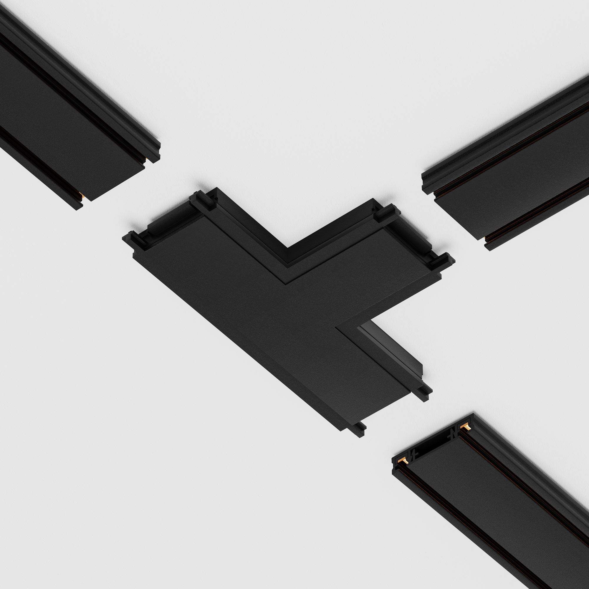 Componente sub tensiune pentru sisteme de iluminat Accesorii pentru șine Radity, Plastic Negru, -W, MAYTONI TRA084CT-11B [5]