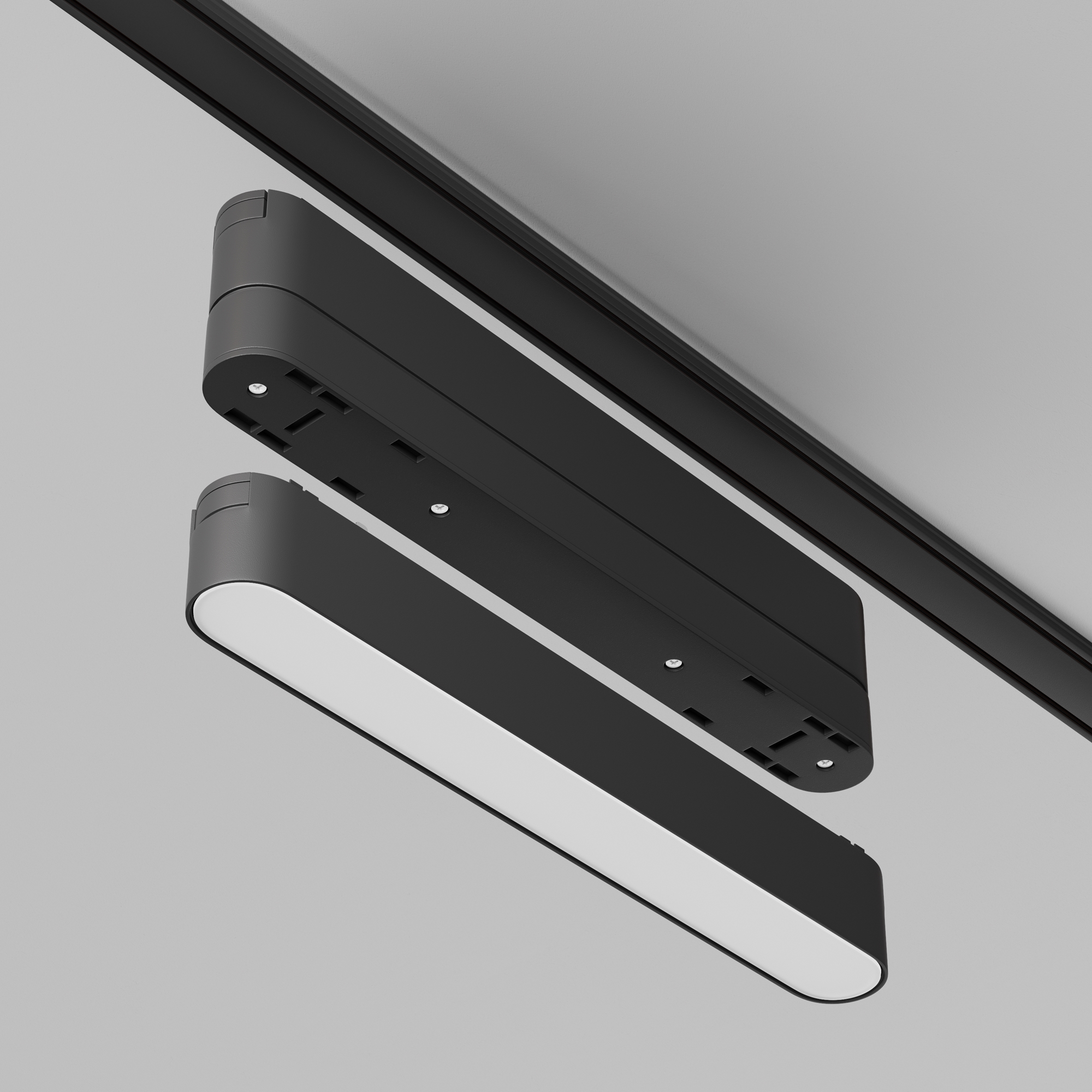 Componente pentru iluminat pe șină Accesorii pentru șine Radity, Plastic Negru, Maytoni TRA084FC-11LB [6]