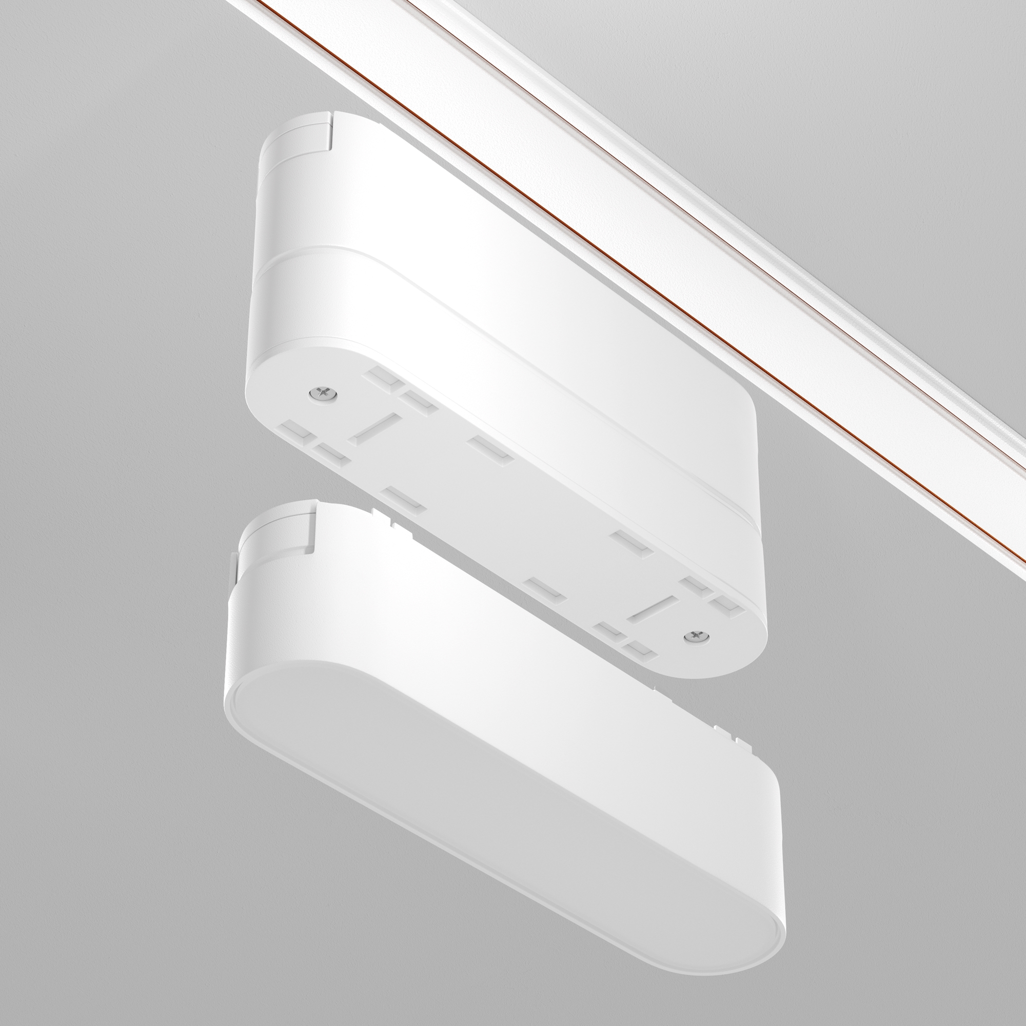 Componente pentru iluminat pe șină Accesorii pentru șine Radity, Plastic Alb, Maytoni TRA084FC-11SW [4]