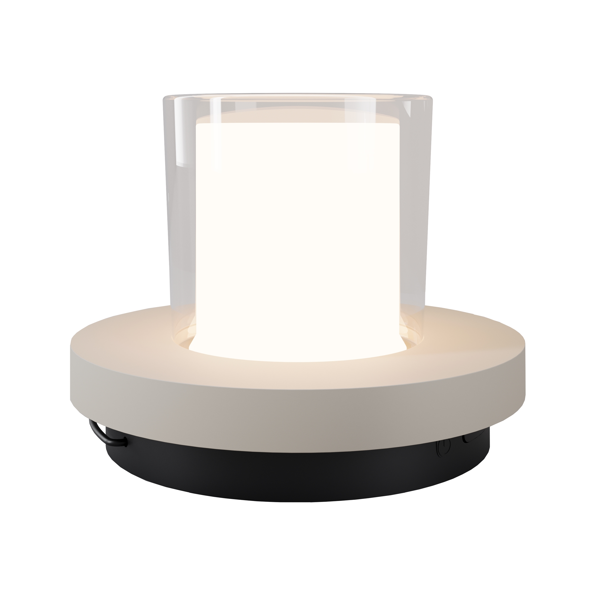 Outdoor portable battery-powered lamp - Outdoor portable battery-powered lamp Lantra Negru Plastic 2W MAYTONI O146TL-L2B2K