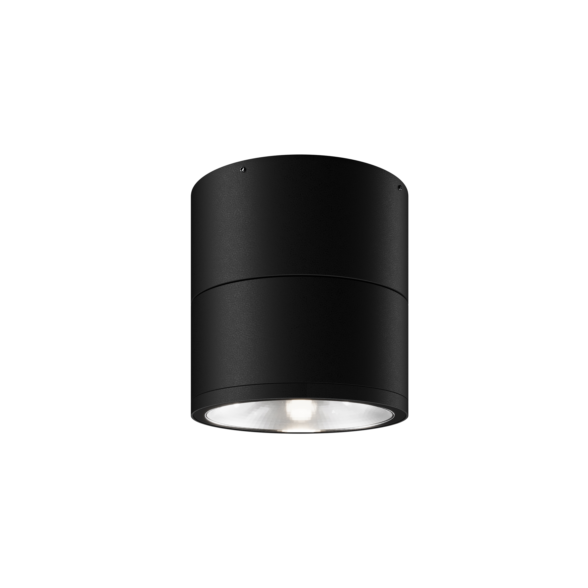 Produse - Plafonieră de exterior Spin, Metal și sticlă Grafit, 12W, MAYTONI O310CL-L12GF3K