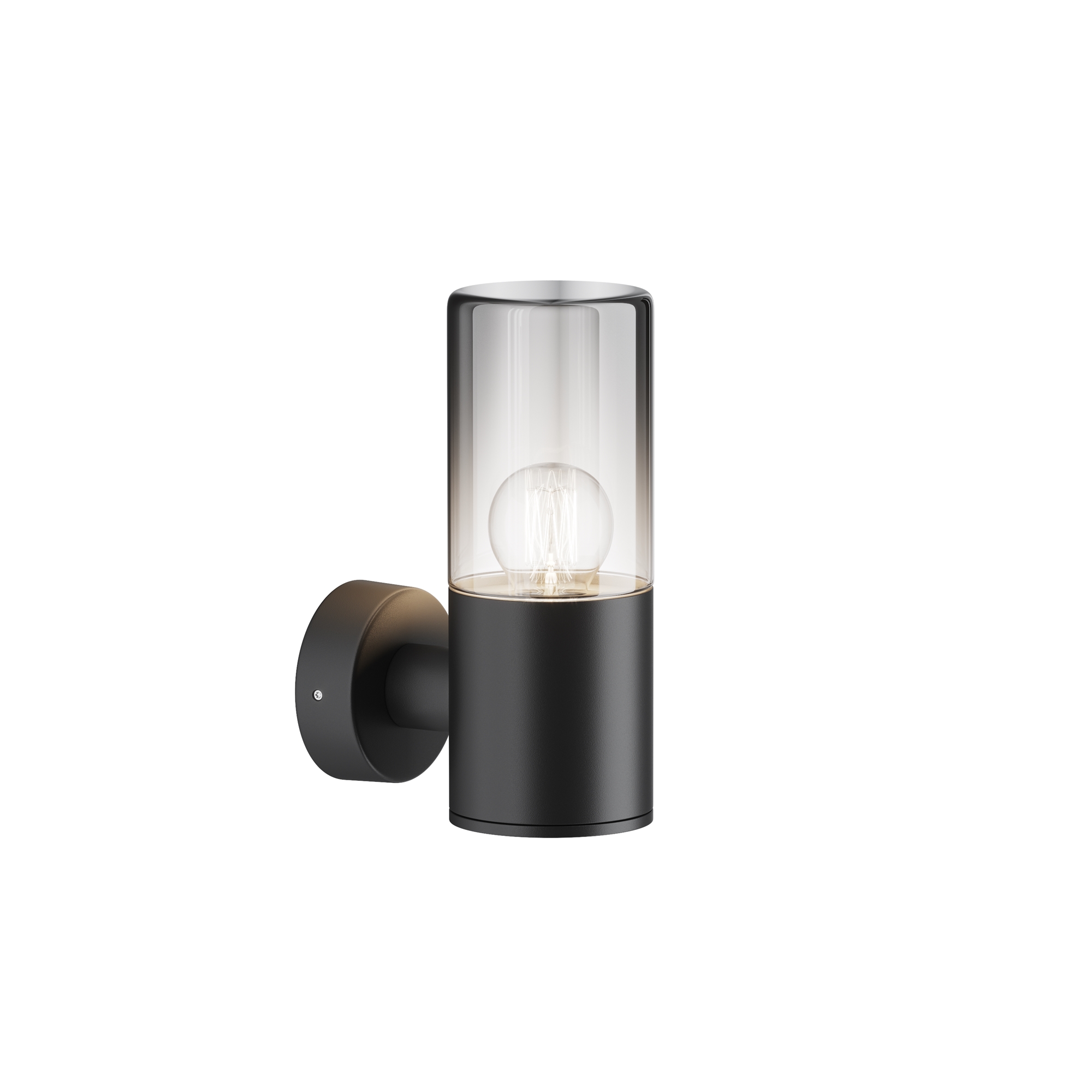 Produse - Aplică de exterior Amas, Aluminiu și sticlă Grafit, 60W, MAYTONI O432WL-01GF