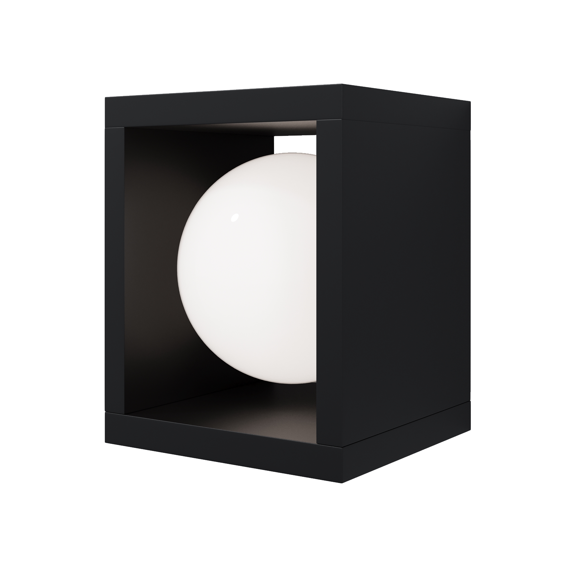 Produse - Aplică de exterior Ardezie, Aluminiu și plastic Grafit, 10W, MAYTONI O483WL-L10GF3K