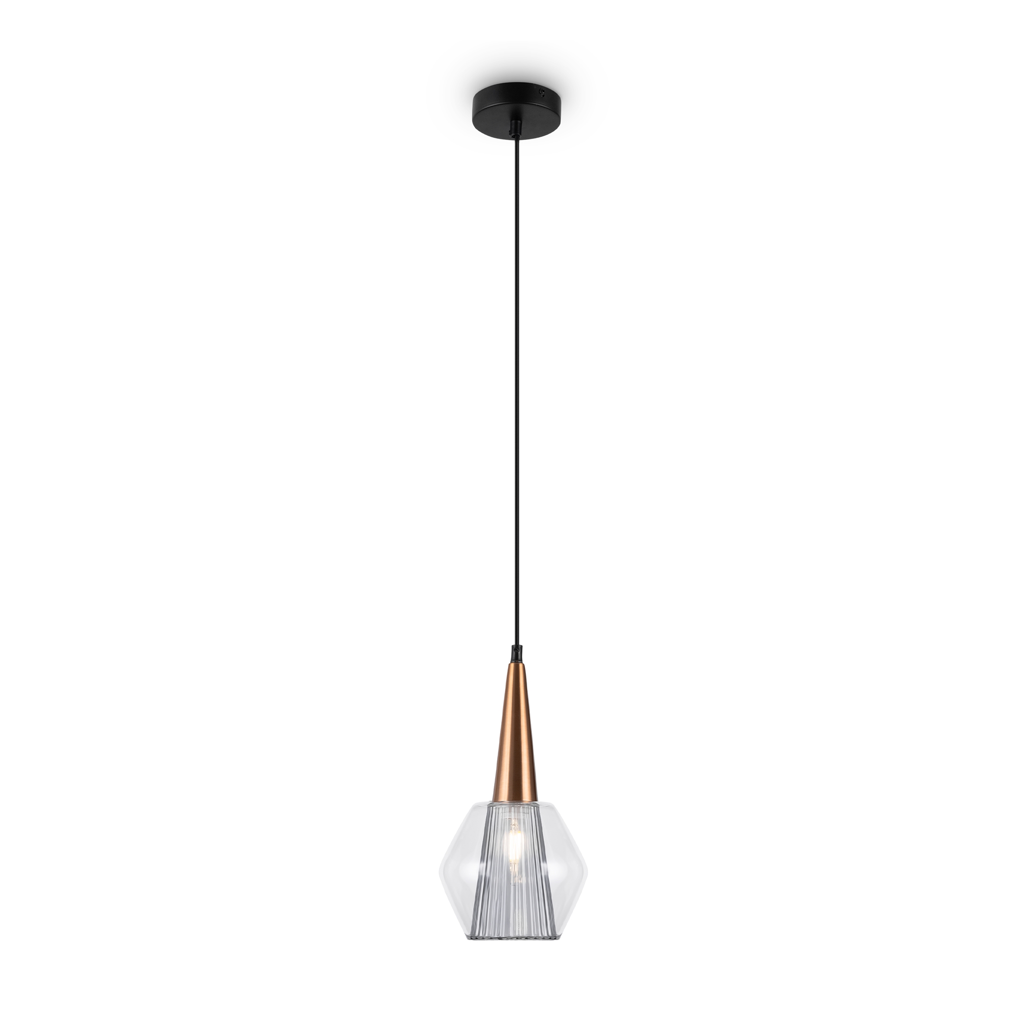 Produse - Corp de iluminat suspendat Copita, Metal Auriu, 40W, MAYTONI P003PL-01G1