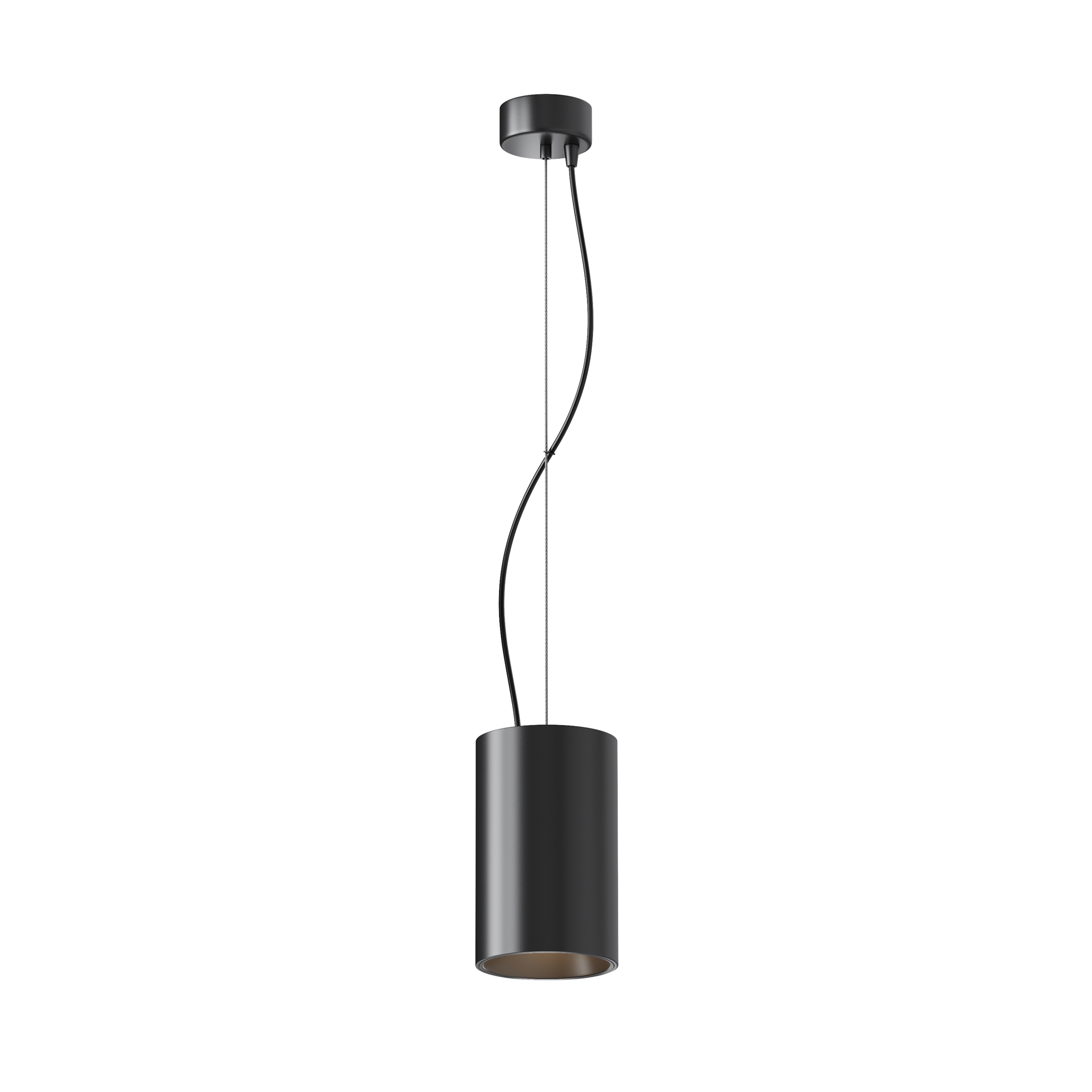 Produse - Corp de iluminat suspendat Efir, Aluminiu Negru, 33W, MAYTONI P089PL-33W3K-B