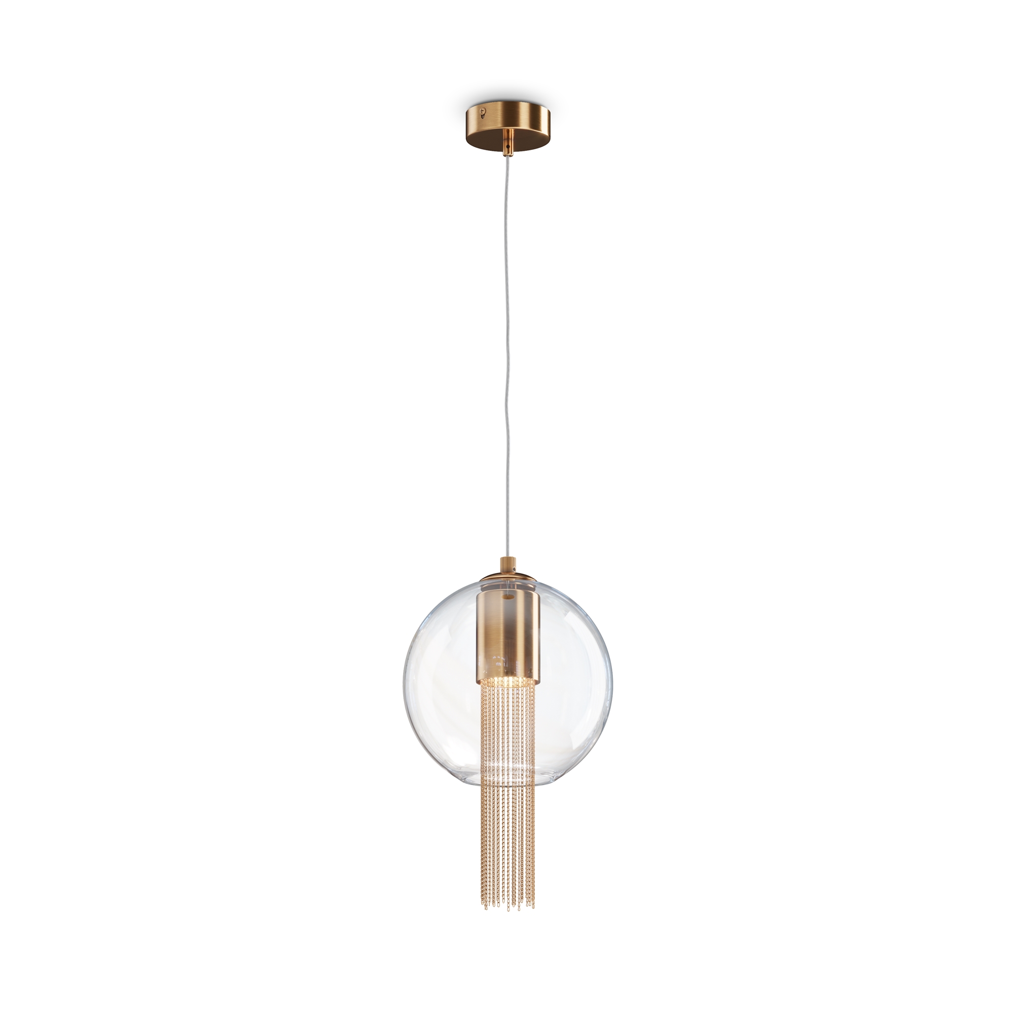 Produse - Corp de iluminat suspendat Flusso, Metal Bronz, 12W, MAYTONI P095PL-01BZ