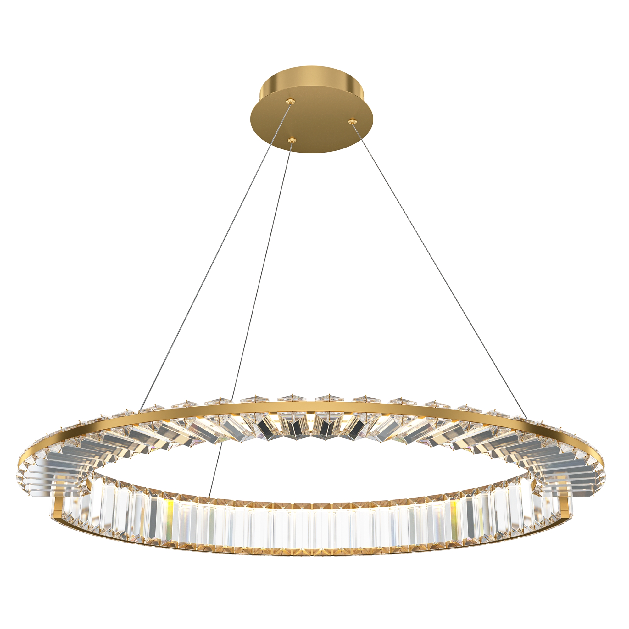 Produse - Corp de iluminat suspendat KRONE, Metal Alamă, 36W, MAYTONI P097PL-L36BS3K1
