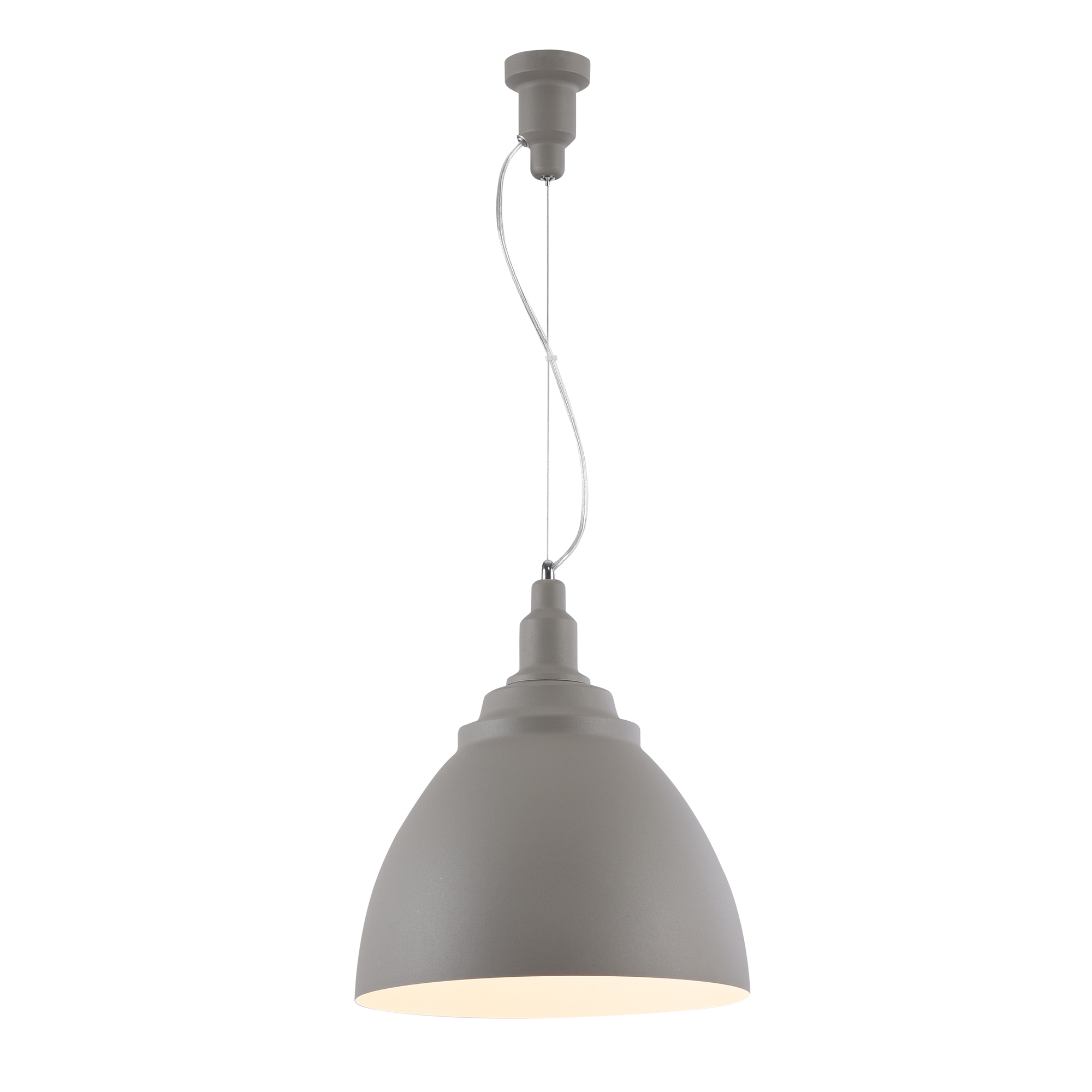 Produse - Corp de iluminat suspendat Bellevue, Metal Gri, 60W, MAYTONI P535PL-01GR