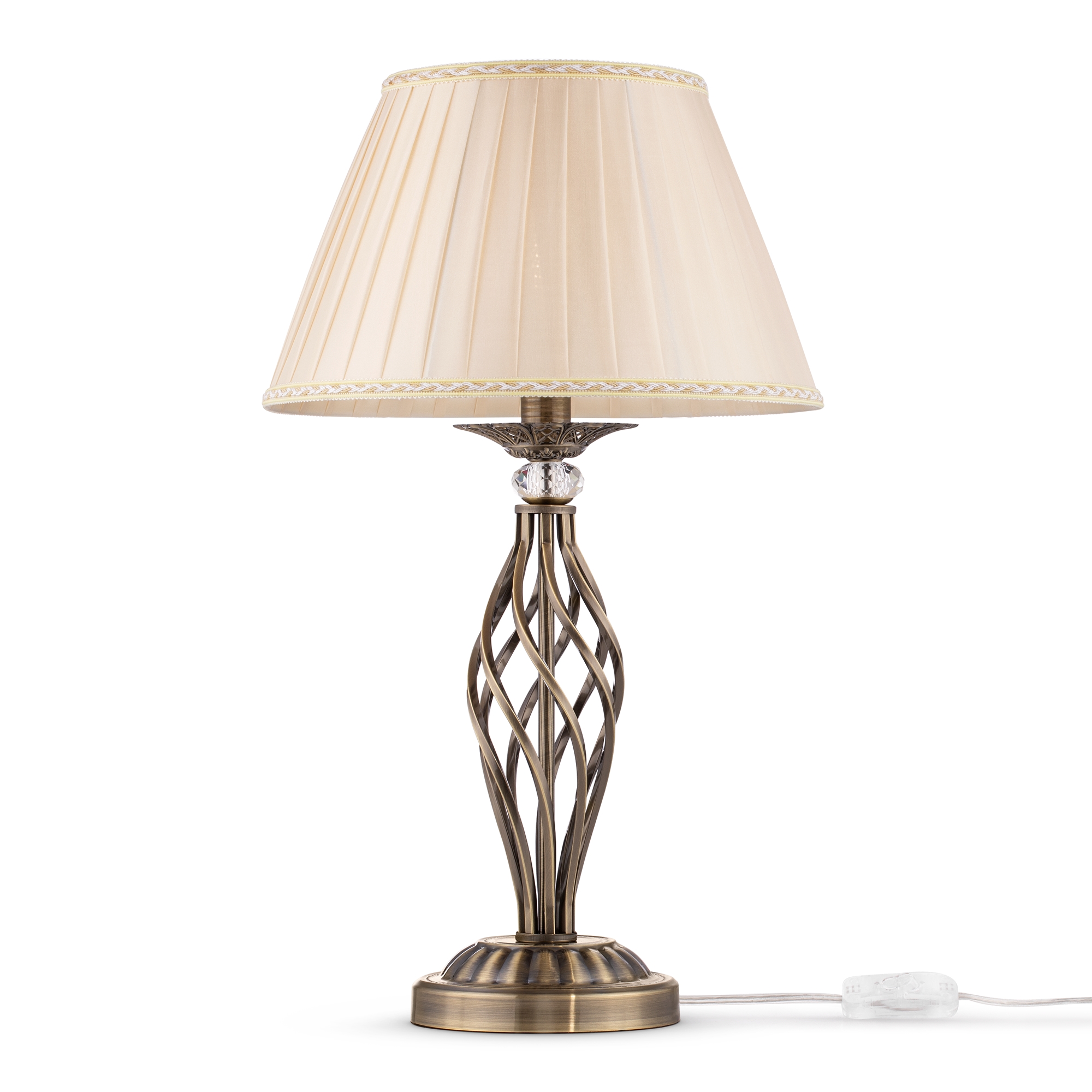 Lampă de masă Grace, Metal Bronz, 40W, MAYTONI RC247-TL-01-R [4]