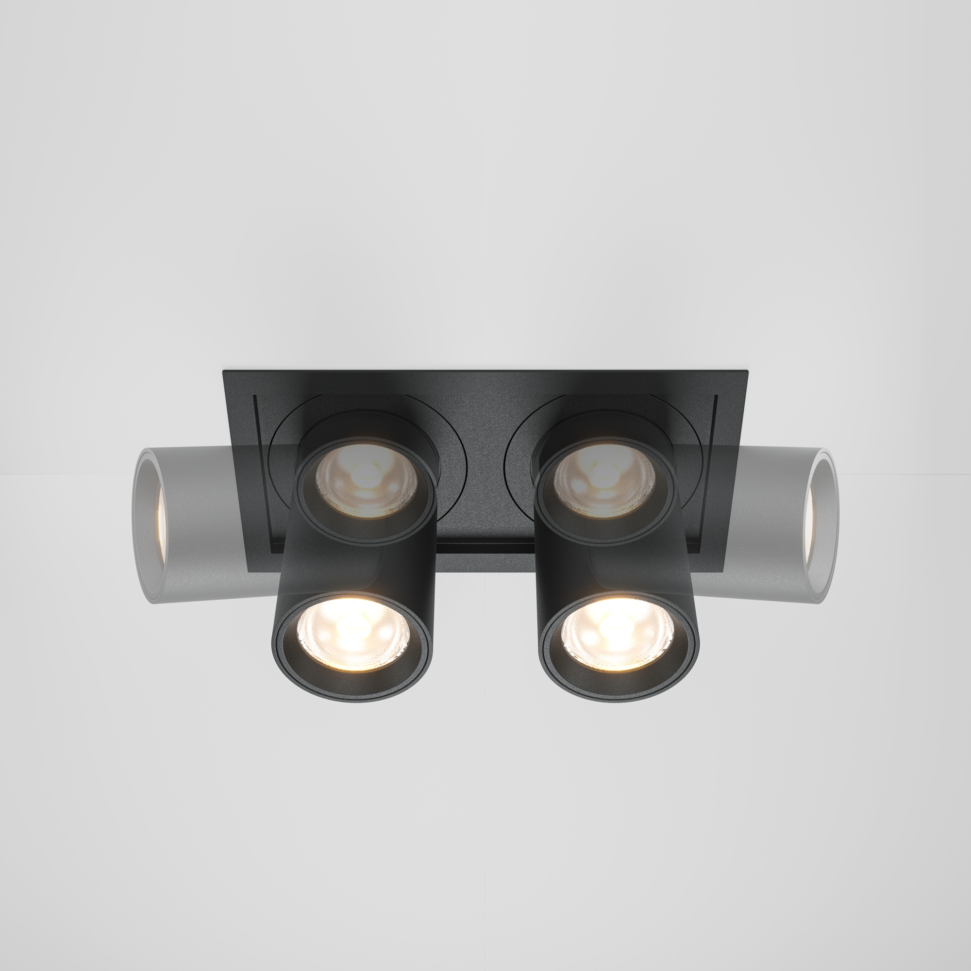 Corp de iluminat încastrat HIDDEN, Aluminiu și plastic Negru, 20W, MAYTONI DL095-02-10W3K-B [7]