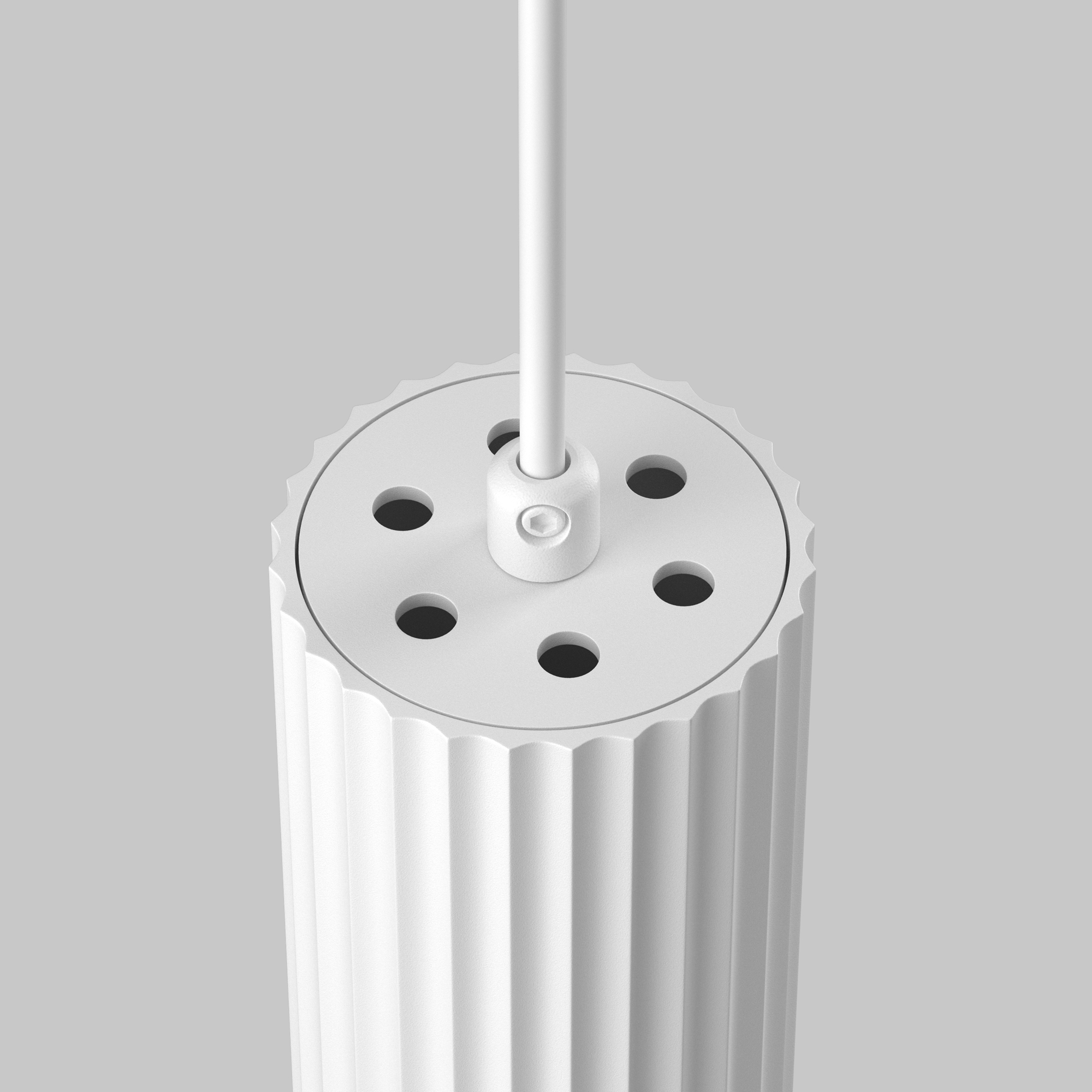 Corp de iluminat suspendat Calipso, Aluminiu Alb, 10W, MAYTONI P106PL-01-GU10-W [8]