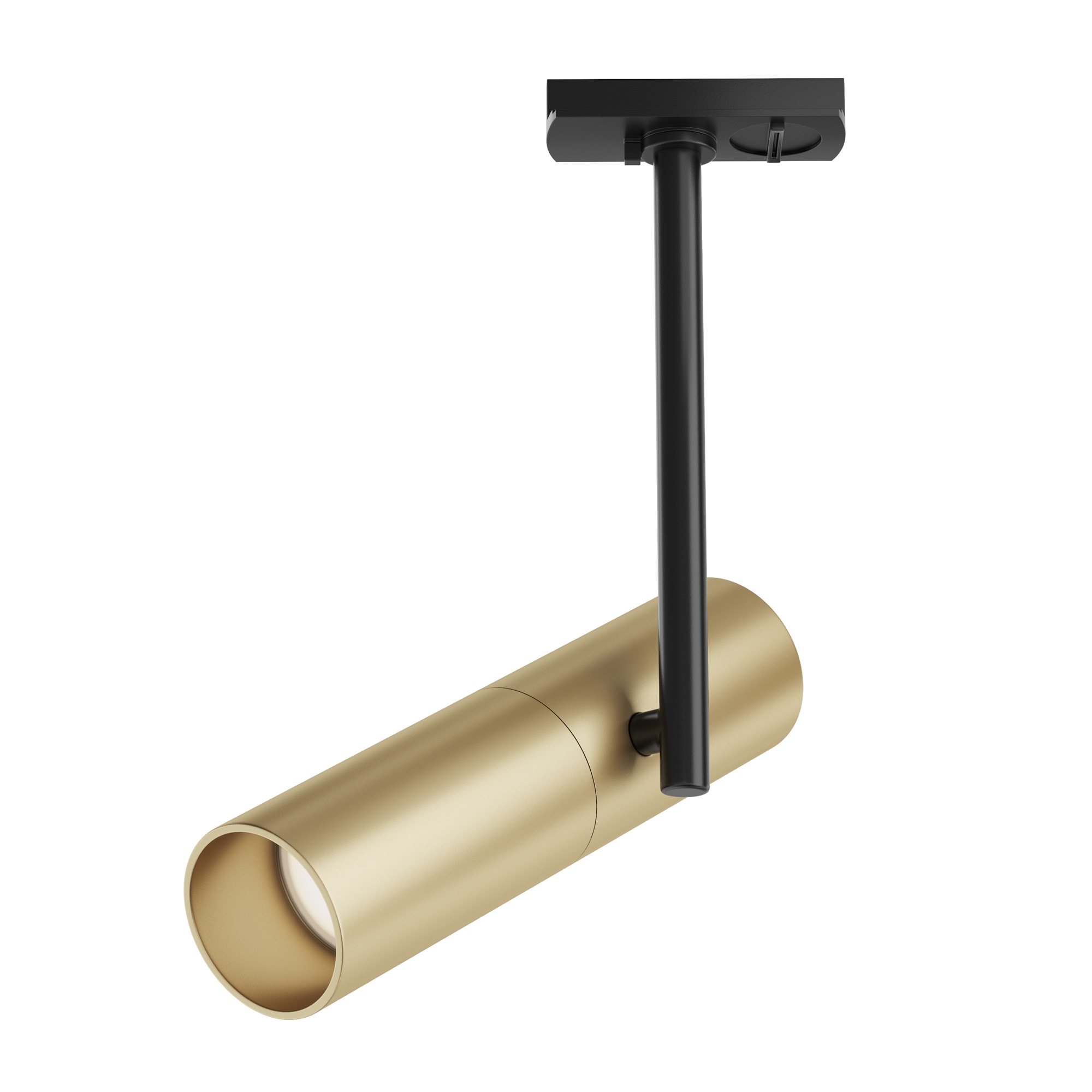 Spoturi pe sina - Corp de iluminat pe șină Elti, Aluminiu Negru, 10W, MAYTONI TR005-1-GU10-BG