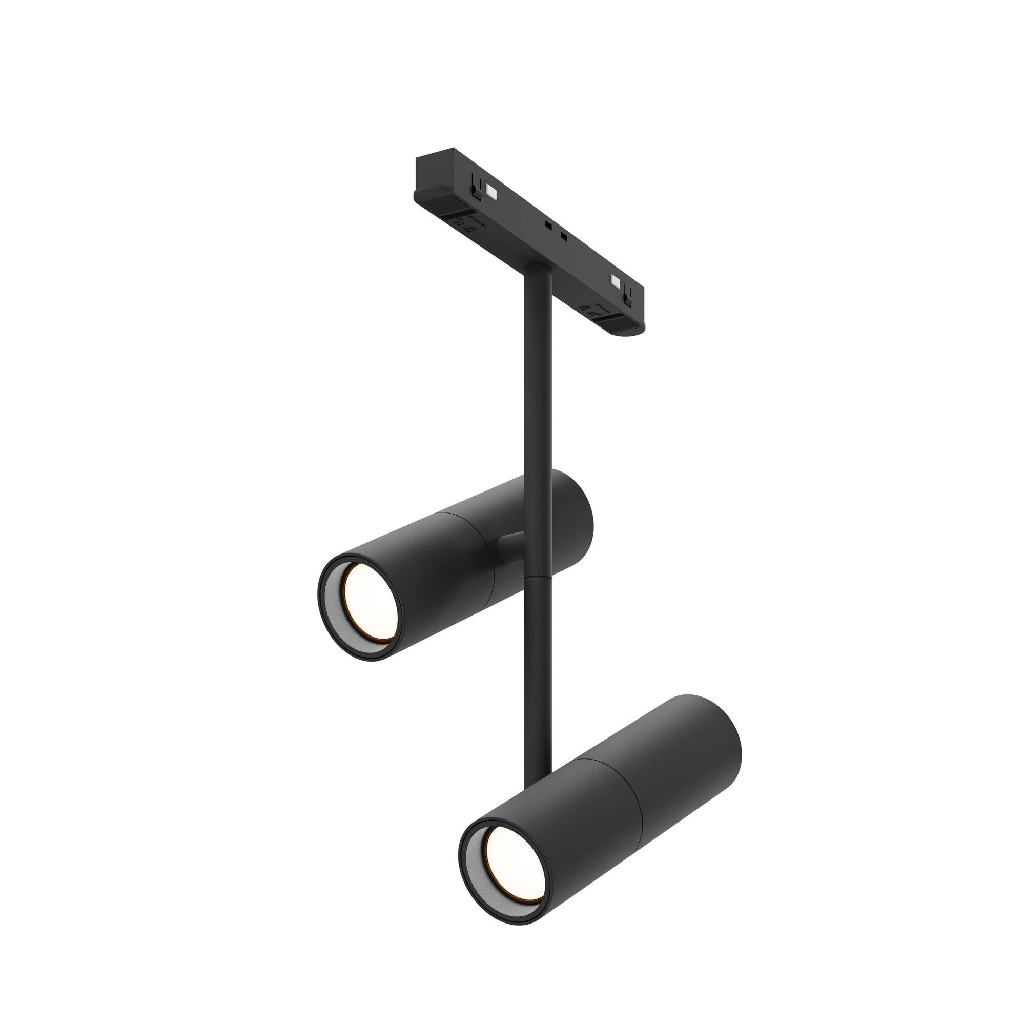 Produse - Corp de iluminat pe șină Elti Duo, Aluminiu Negru, 24W, MAYTONI TR005-2-2X12W3K-B