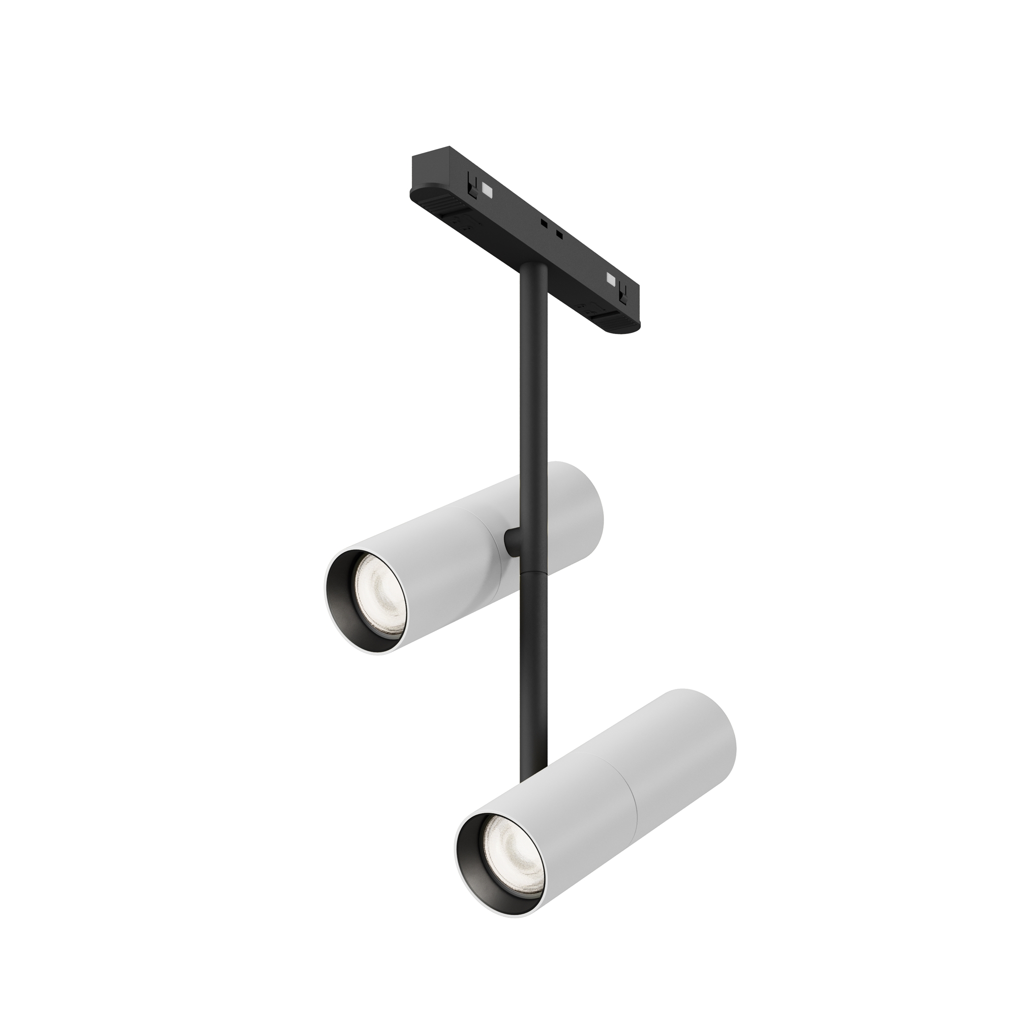 Produse - Corp de iluminat pe șină Elti Duo, Aluminiu Negru, 24W, MAYTONI TR005-4-2X12W-DS-BW