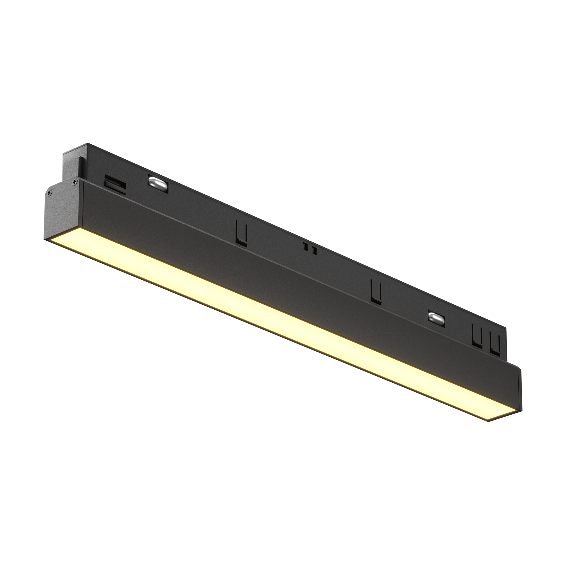 Produse - Corp de iluminat pe șină BASIS, Aluminiu Negru, 12W, MAYTONI TR030-2-12W2.7K-B