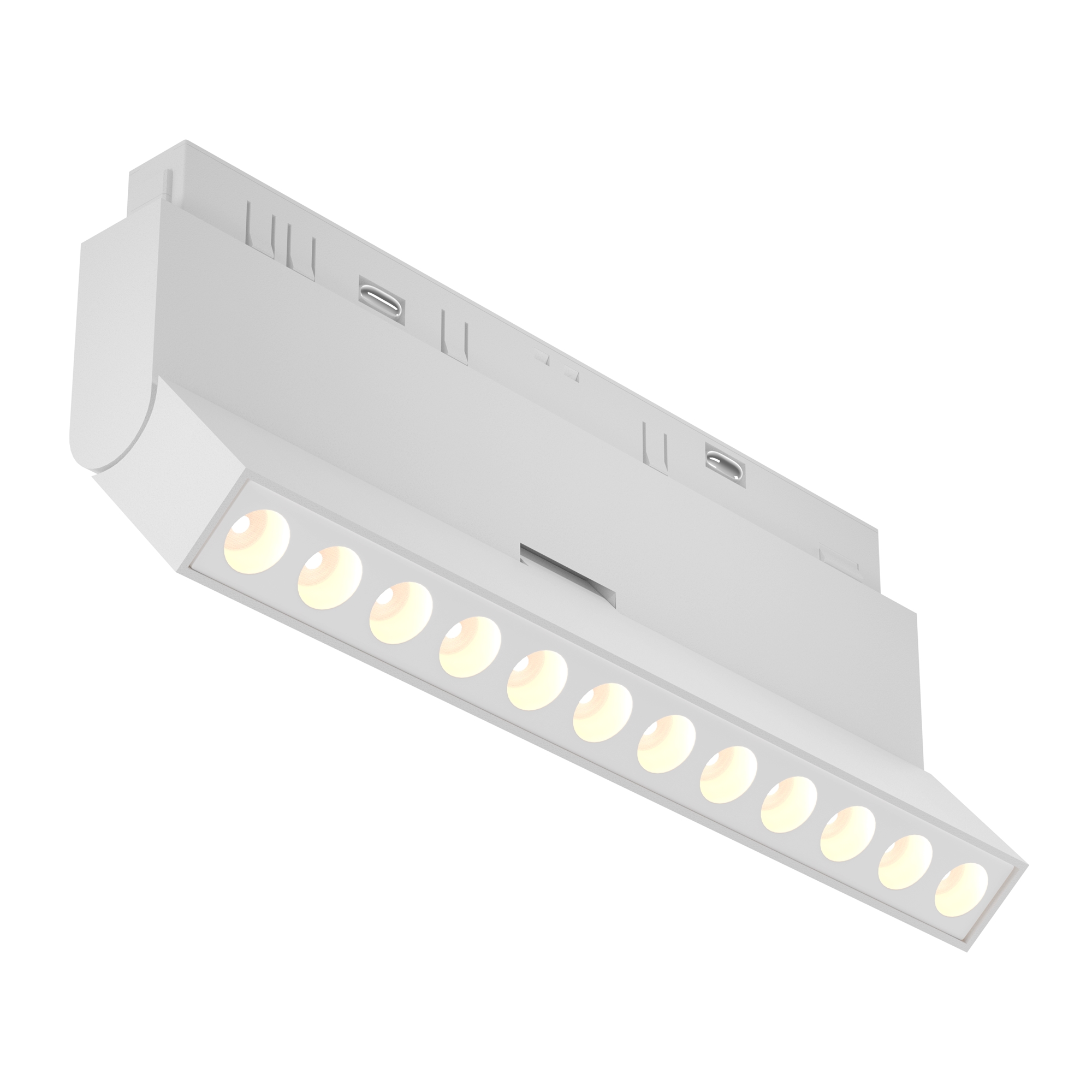 Produse - Corp de iluminat pe șină Points rota, Aluminiu Alb, 12W, MAYTONI TR033-4-12WTW-DD-W