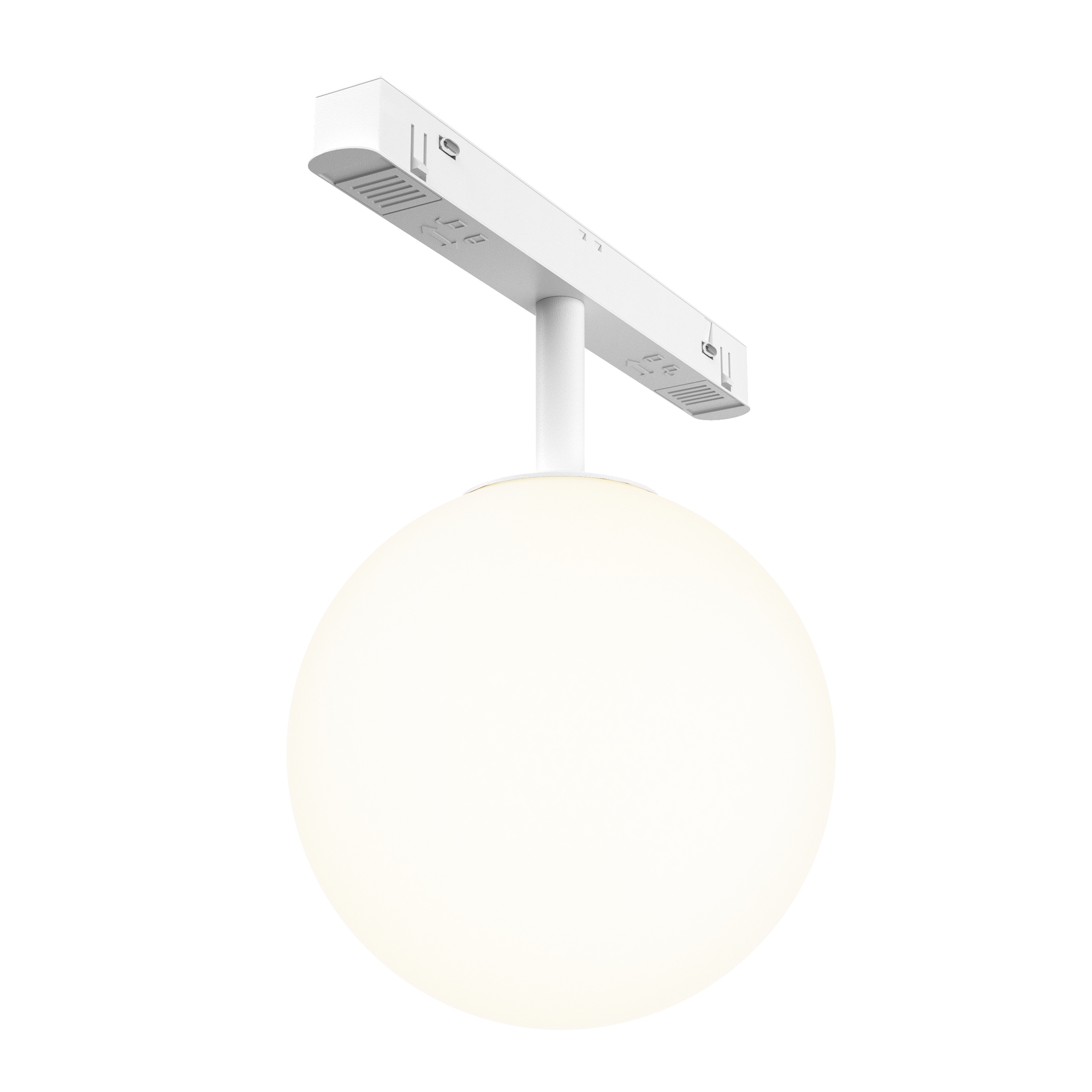 Produse - Corp de iluminat pe șină Lună, Sticlă Alb, 5W, MAYTONI TR038-2-5W3K-W-1