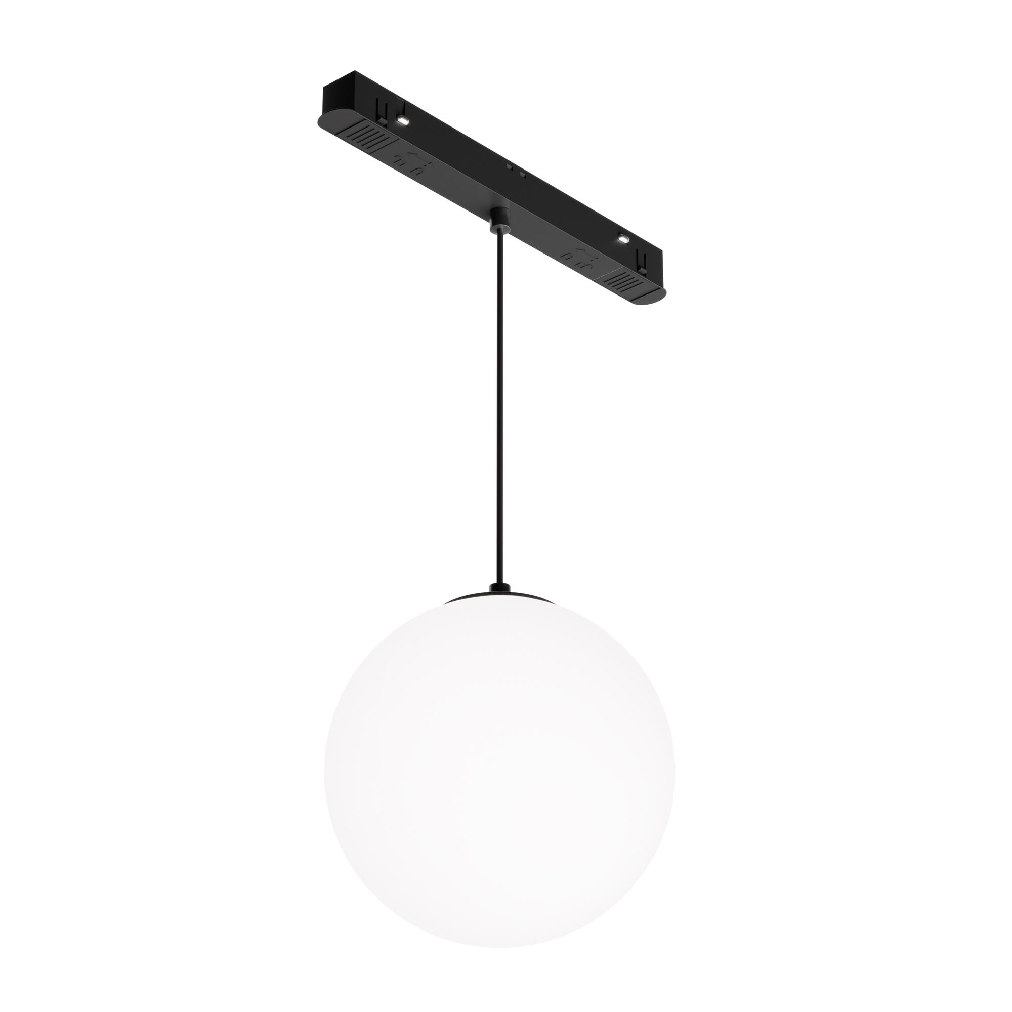 Produse - Corp de iluminat pe șină Lună, Sticlă Negru, 6W, MAYTONI TR039-4-5WTW-DD-B