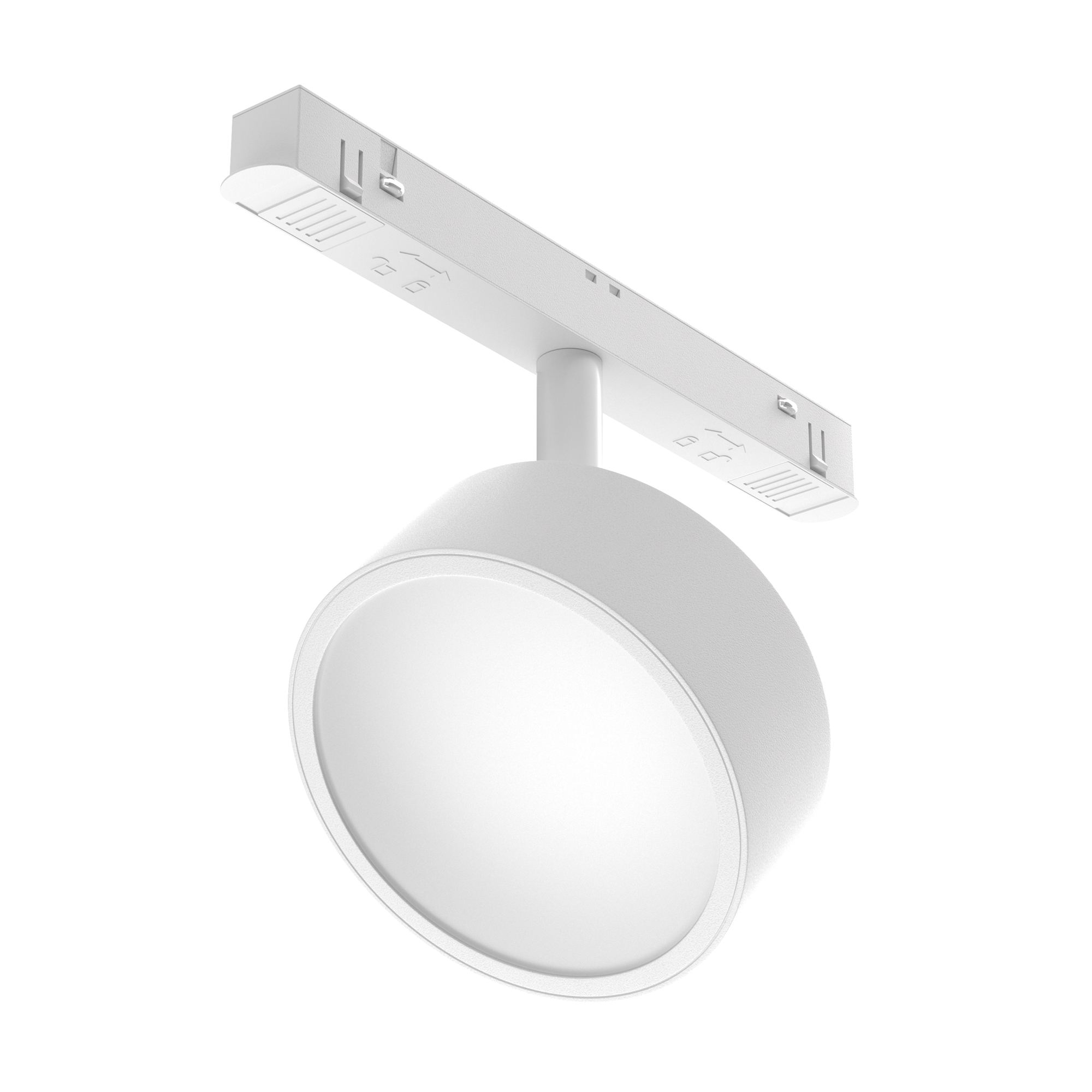 Produse - Corp de iluminat pe șină Rado, Aluminiu Alb, 18W, MAYTONI TR040-4-18W3K-DS-W