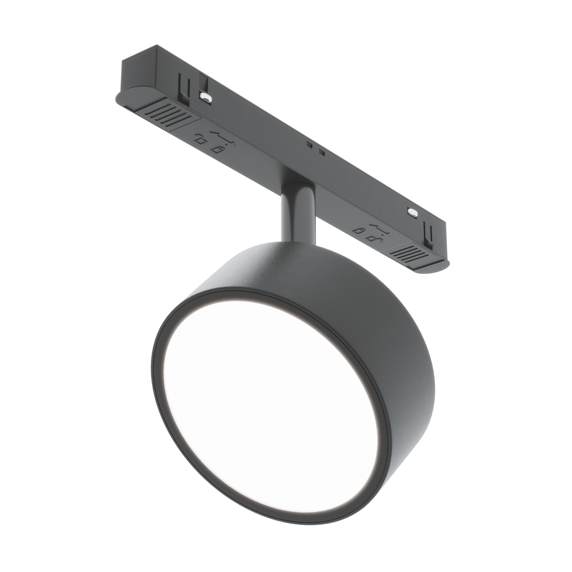 Iluminat - Corp de iluminat pe șină Rado, Aluminiu Negru, 18W, MAYTONI TR040-4-18WTW-DD2-B