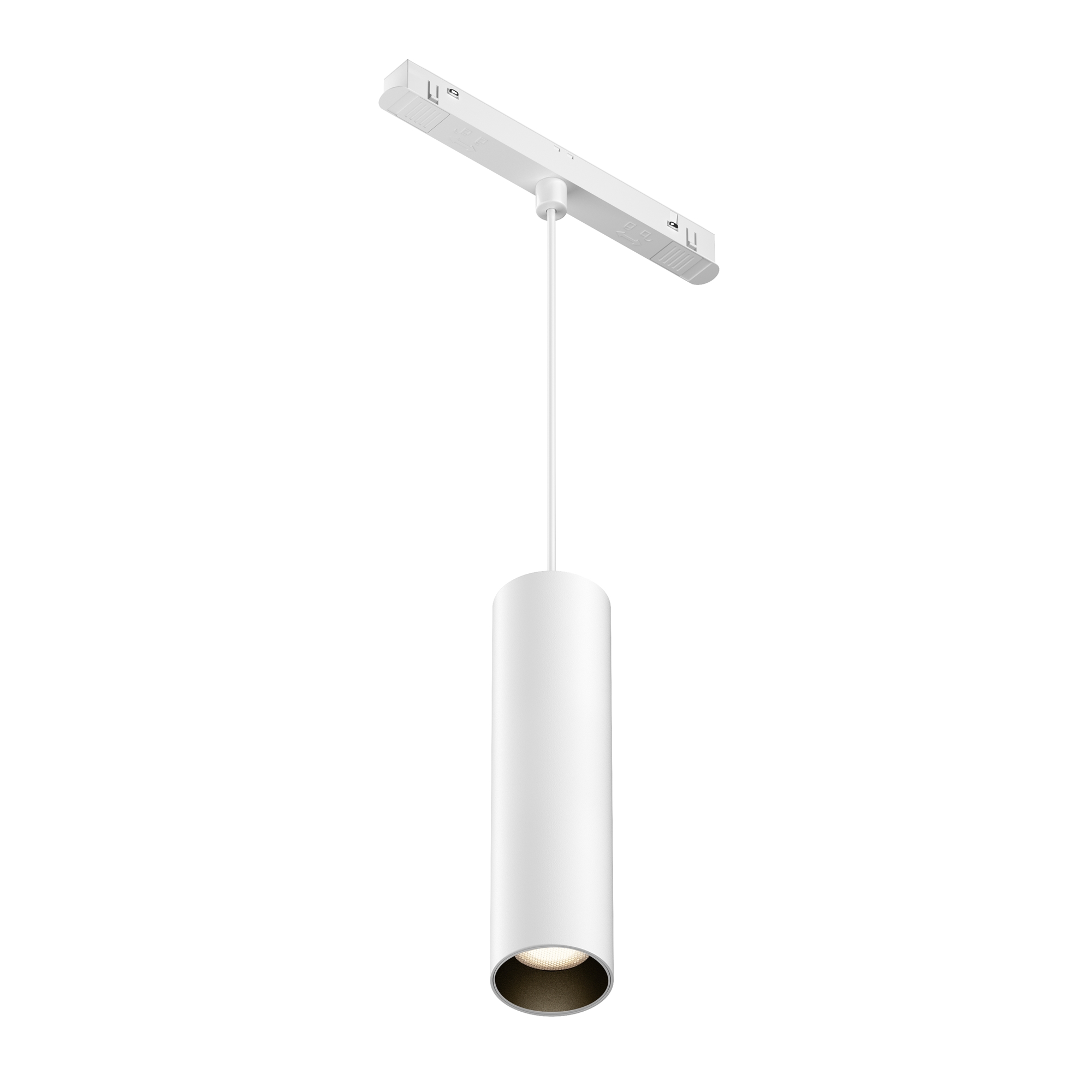 Produse - Corp de iluminat suspendat pe șină Focus LED, Aluminiu Alb, 12W, MAYTONI TR041-2-12W3K-W