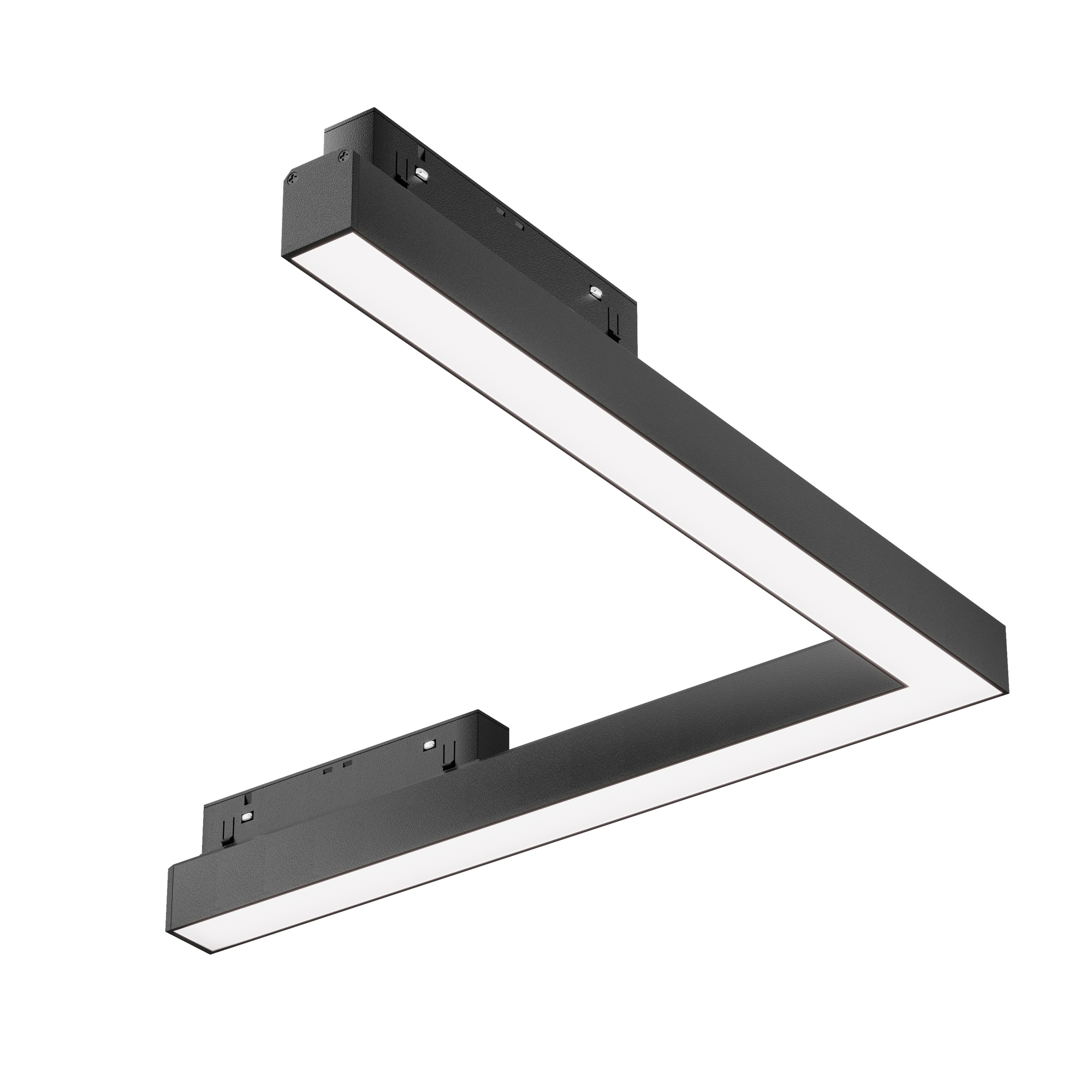 Produse - Corp de iluminat pe șină BASIS, Aluminiu Negru, 24W, MAYTONI TR042-4-24W3K-WW-DS-1