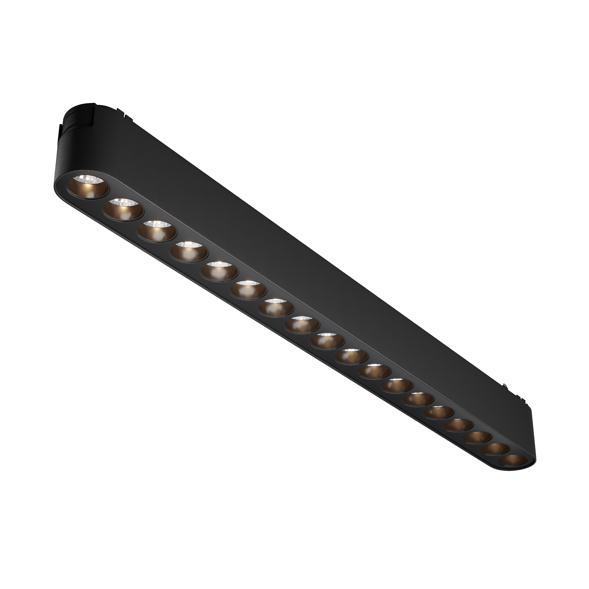 Produse - Corp de iluminat pe șină Points, Aluminiu Negru, 16W, MAYTONI TR082-1-18W3K-M-B