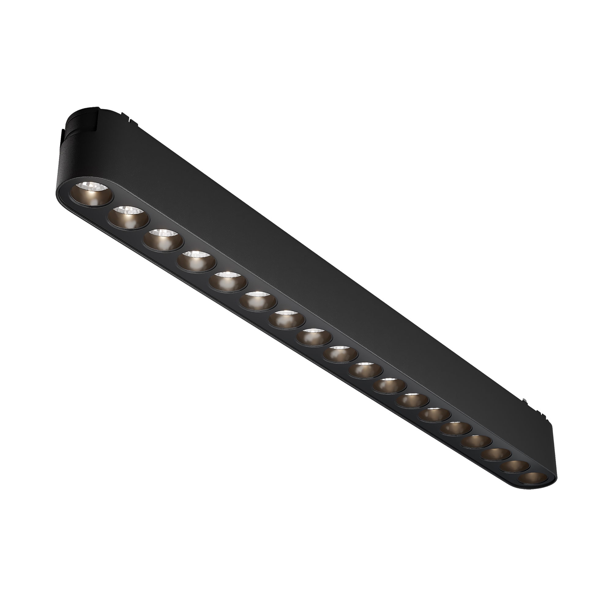 Produse - Corp de iluminat pe șină Points, Aluminiu Negru, 16W, MAYTONI TR082-1-18W4K-M-B