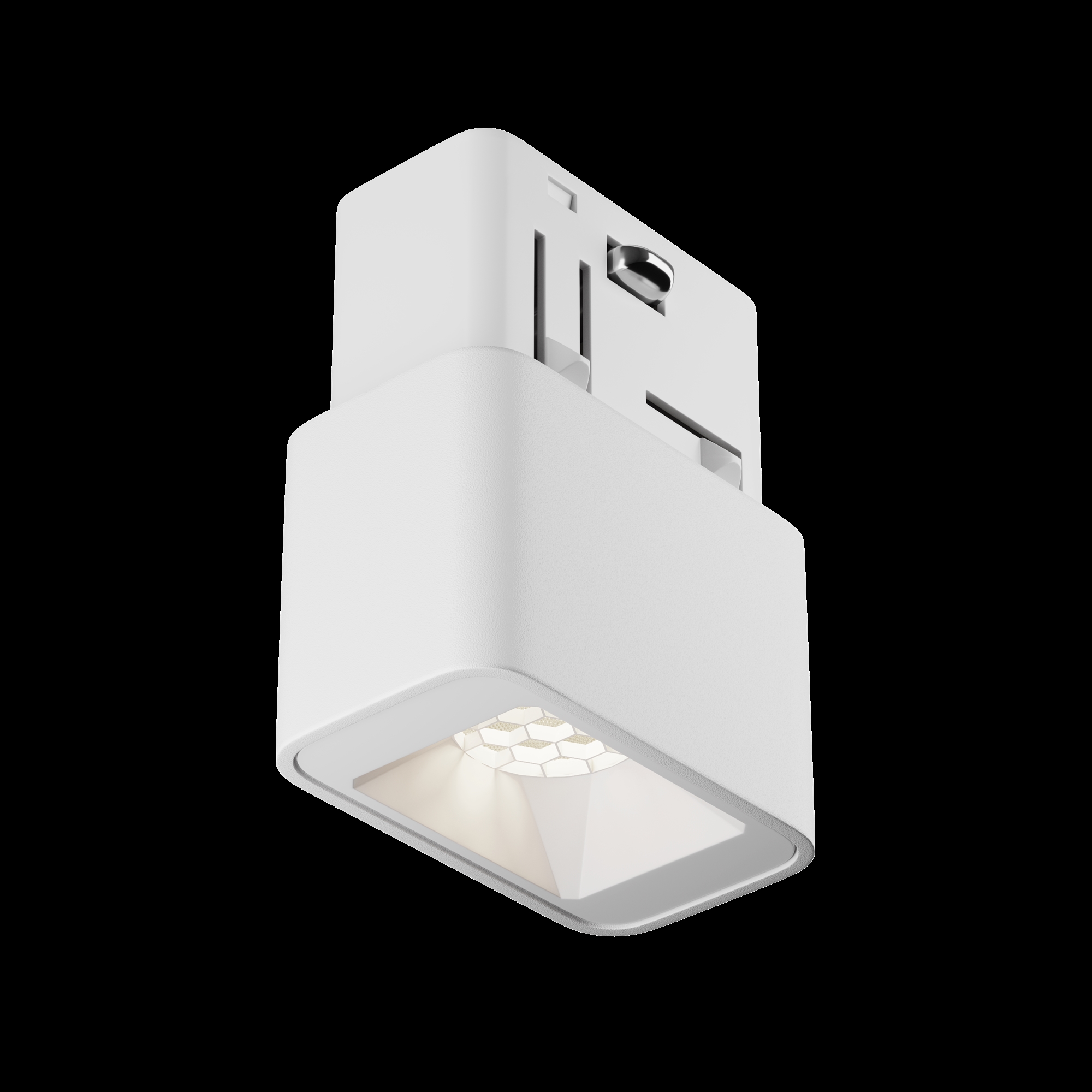Produse - Corp de iluminat pe șină Points S, Aluminiu Alb, 2W, MAYTONI TR100-2-2W4K-S-W