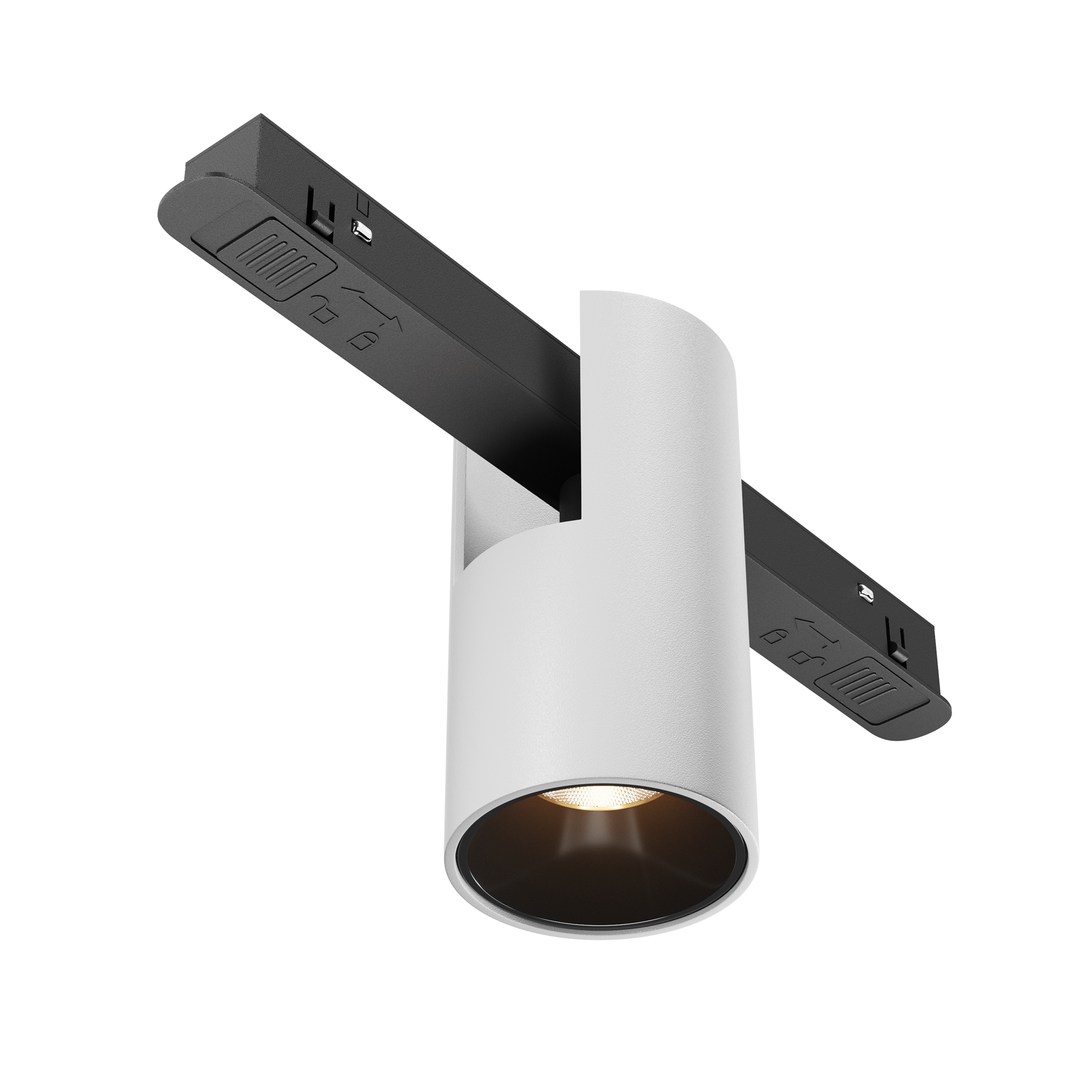 Produse - Corp de iluminat pe șină Alfa, Aluminiu Negru, 7W, MAYTONI TR122-2-7W3K-W