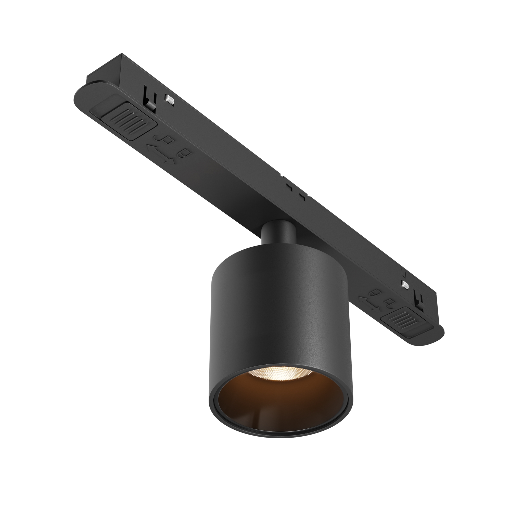 Produse - Corp de iluminat pe șină Alfa S, Aluminiu Negru, 6W, MAYTONI TR132-2-7W3K-B