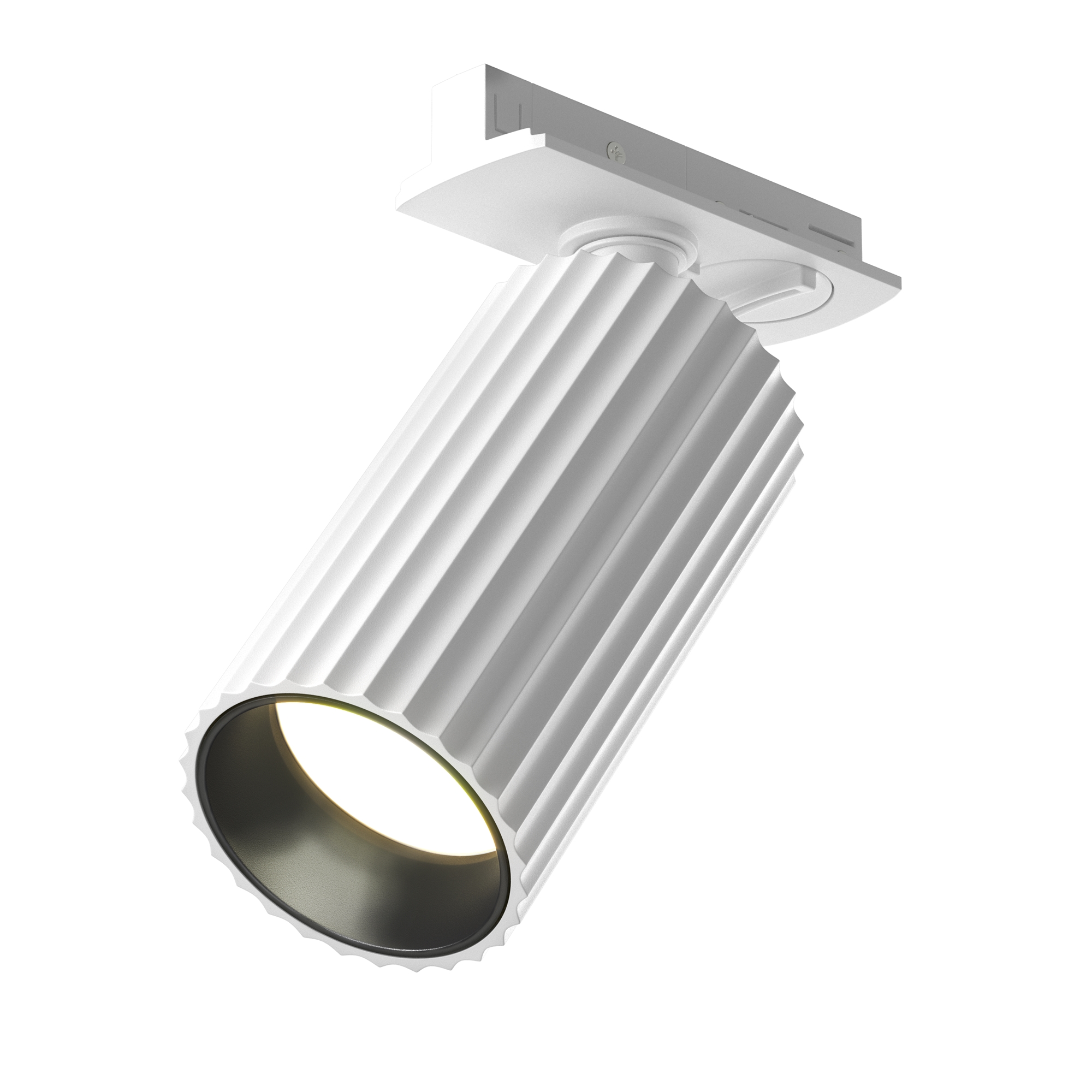 Iluminat - Corp de iluminat pe șină Calipso, Aluminiu Alb, 10W, MAYTONI TR218-1-GU10-W
