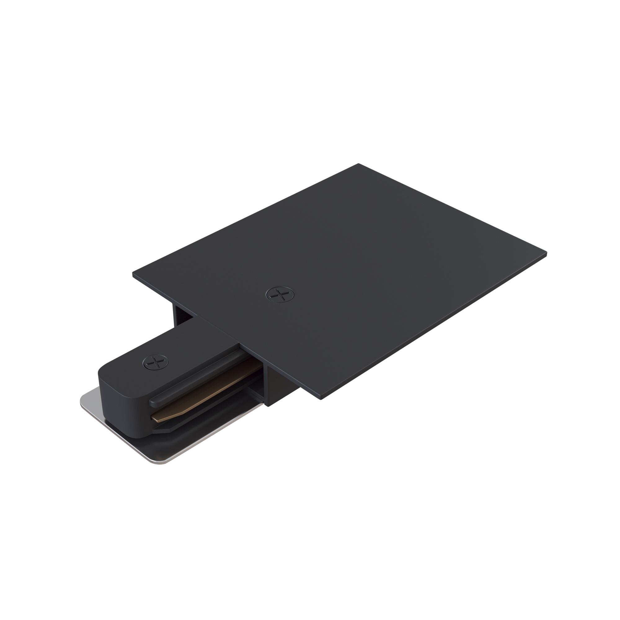 Produse - Componente sub tensiune pentru sisteme de iluminat Accesorii pentru șine Unity, Aluminiu Negru, -W, MAYTONI TRA002B-11B