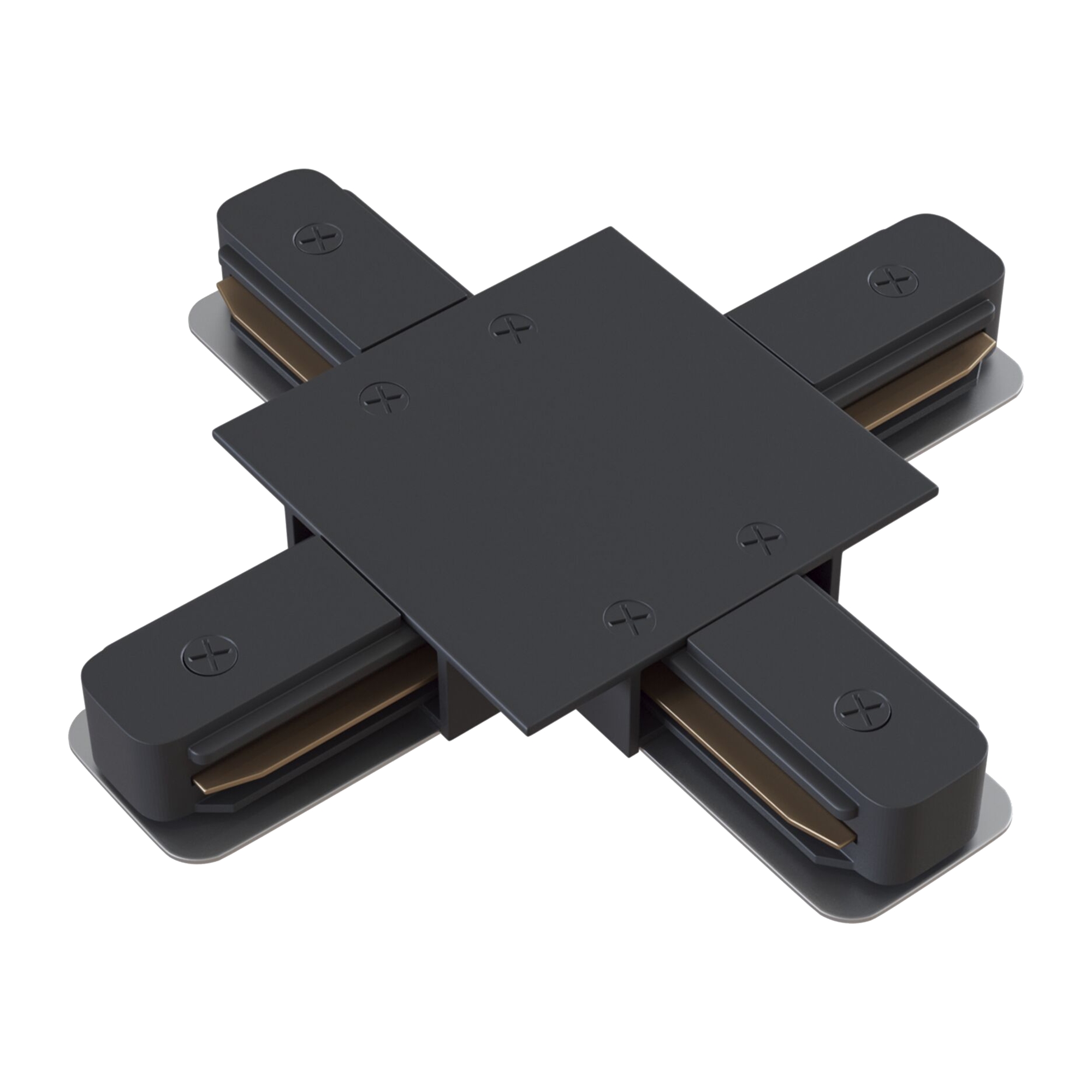 Produse - Componente sub tensiune pentru sisteme de iluminat Accesorii pentru șine Unity, Aluminiu Negru, Maytoni TRA002CX-11B