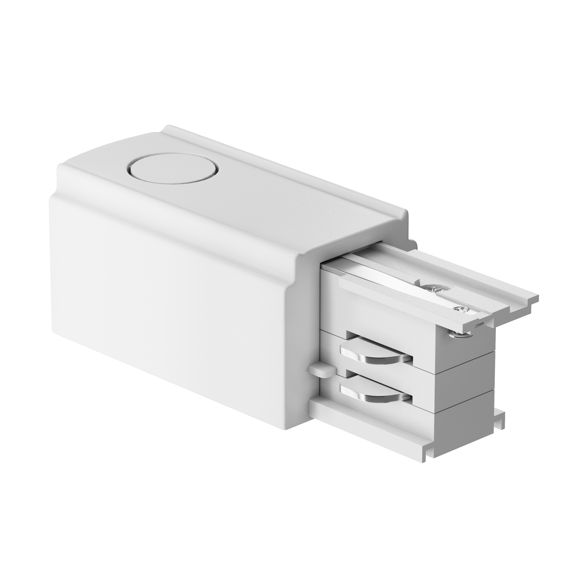 Iluminat - Componente sub tensiune pentru sisteme de iluminat Accesorii pentru șine Trinity, Plastic Alb, -W, MAYTONI TRA005B-31W-L