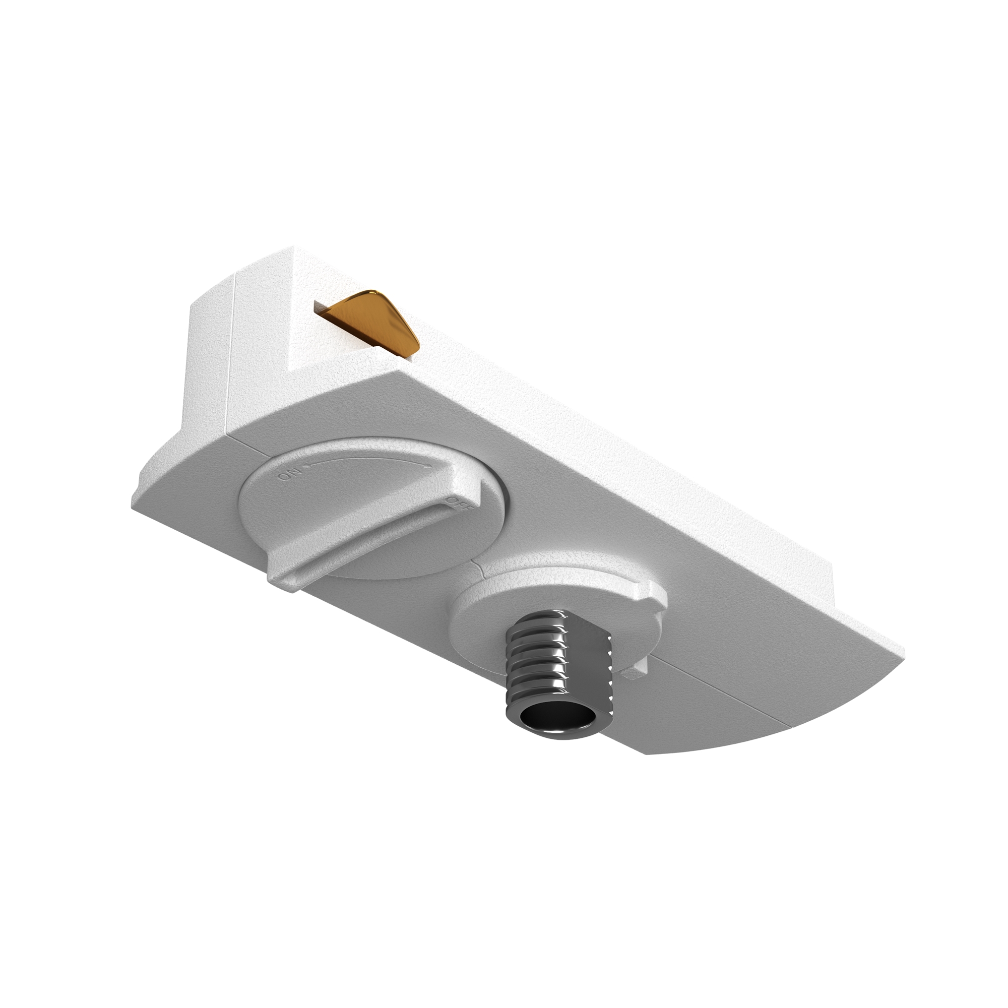 Accesorii - Componente sub tensiune pentru sisteme de iluminat Accesorii pentru șine Unity, Plastic Alb, Maytoni TRA011-1-A-W