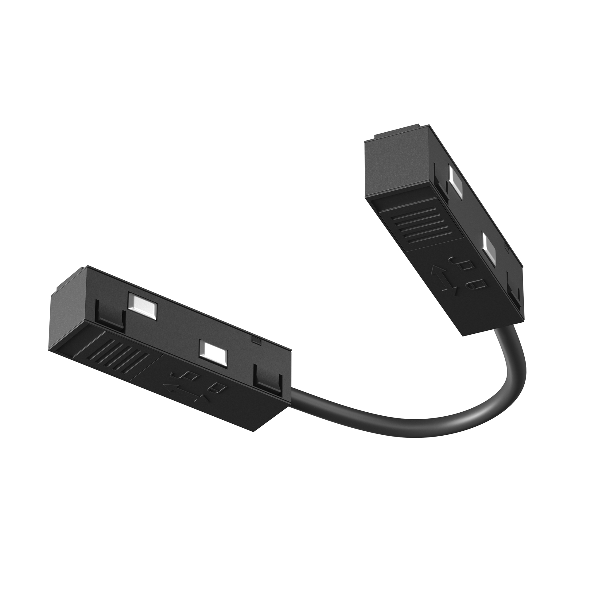 Produse - Componente sub tensiune pentru sisteme de iluminat Accesorii pentru șine Exility, Plastic Negru, Maytoni TRA034CPC-42B-15-1