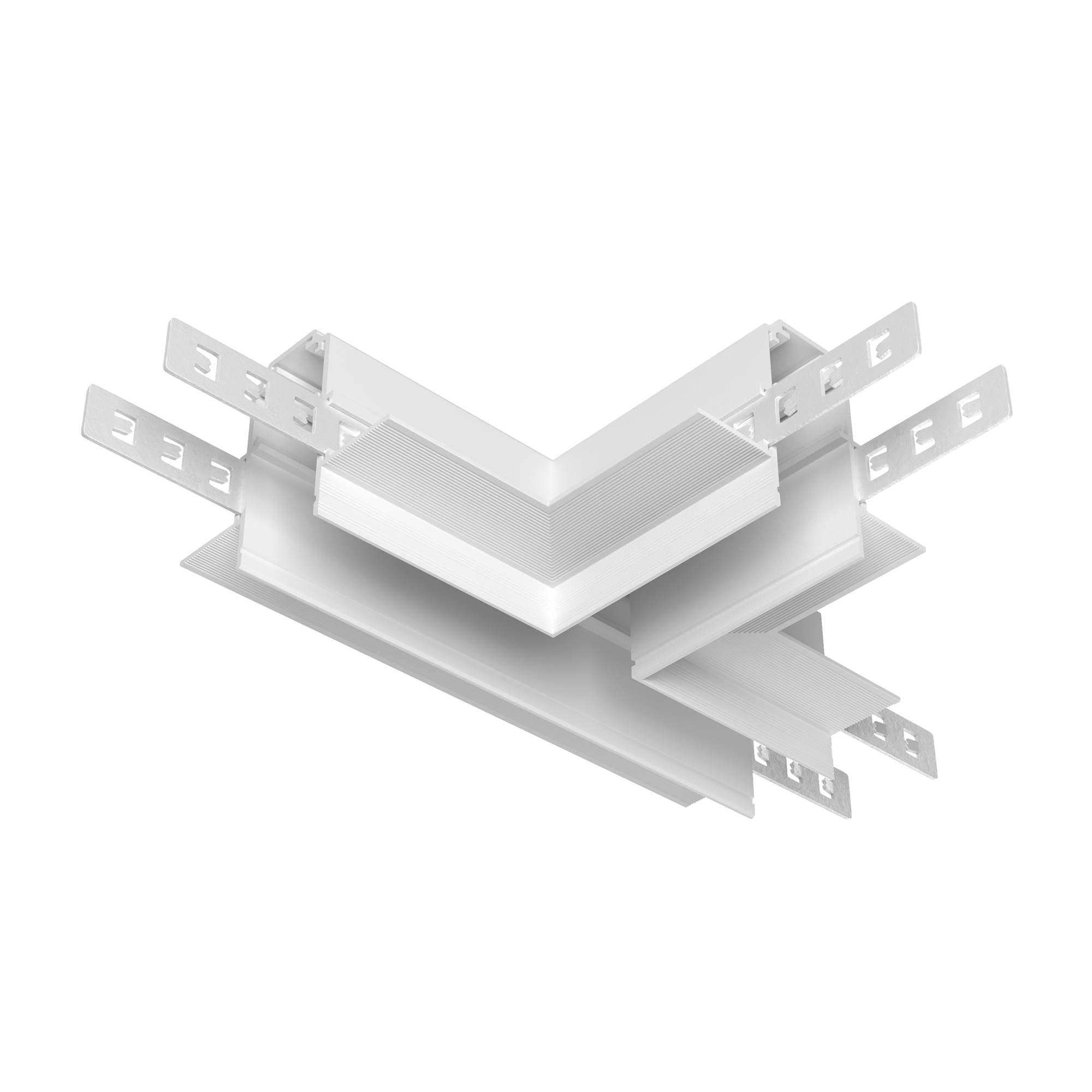 Produse - Componente sistem de șine încastrate Accesorii pentru șine Exility, Aluminiu Alb, -W, MAYTONI TRA034CT-42.12W