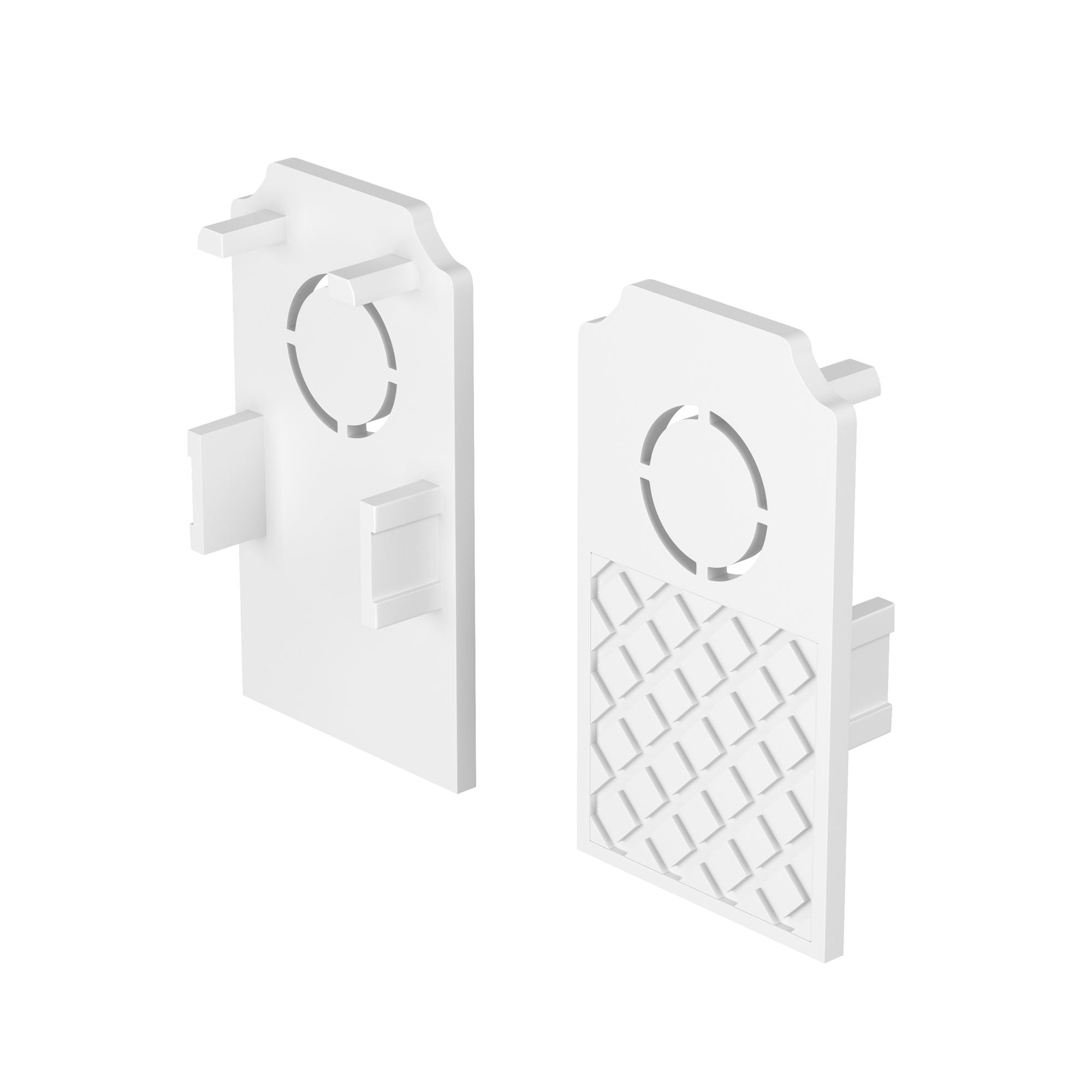 Produse - Componente sistem de șine încastrate Accesorii pentru șine Exility, Plastic Alb, Maytoni TRA034EC-42W