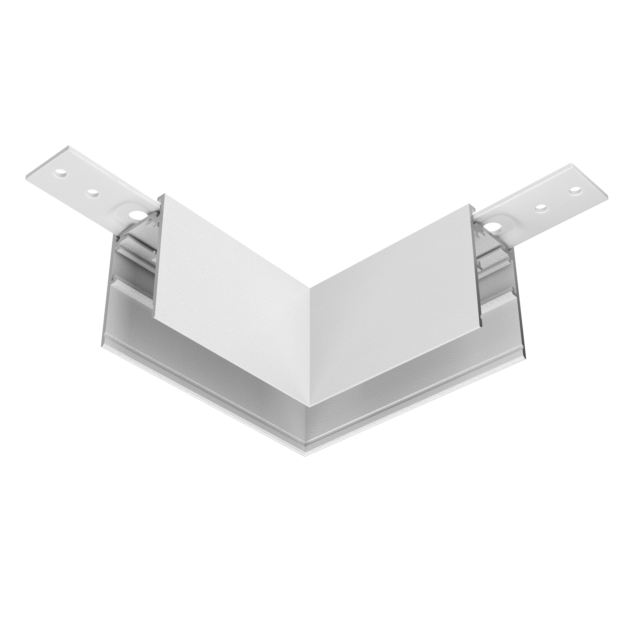 Produse - Componente pentru sistem de șină cu montaj pe suprafață Accesorii pentru șine Exility, Aluminiu Alb, Maytoni TRA034HCL-41W