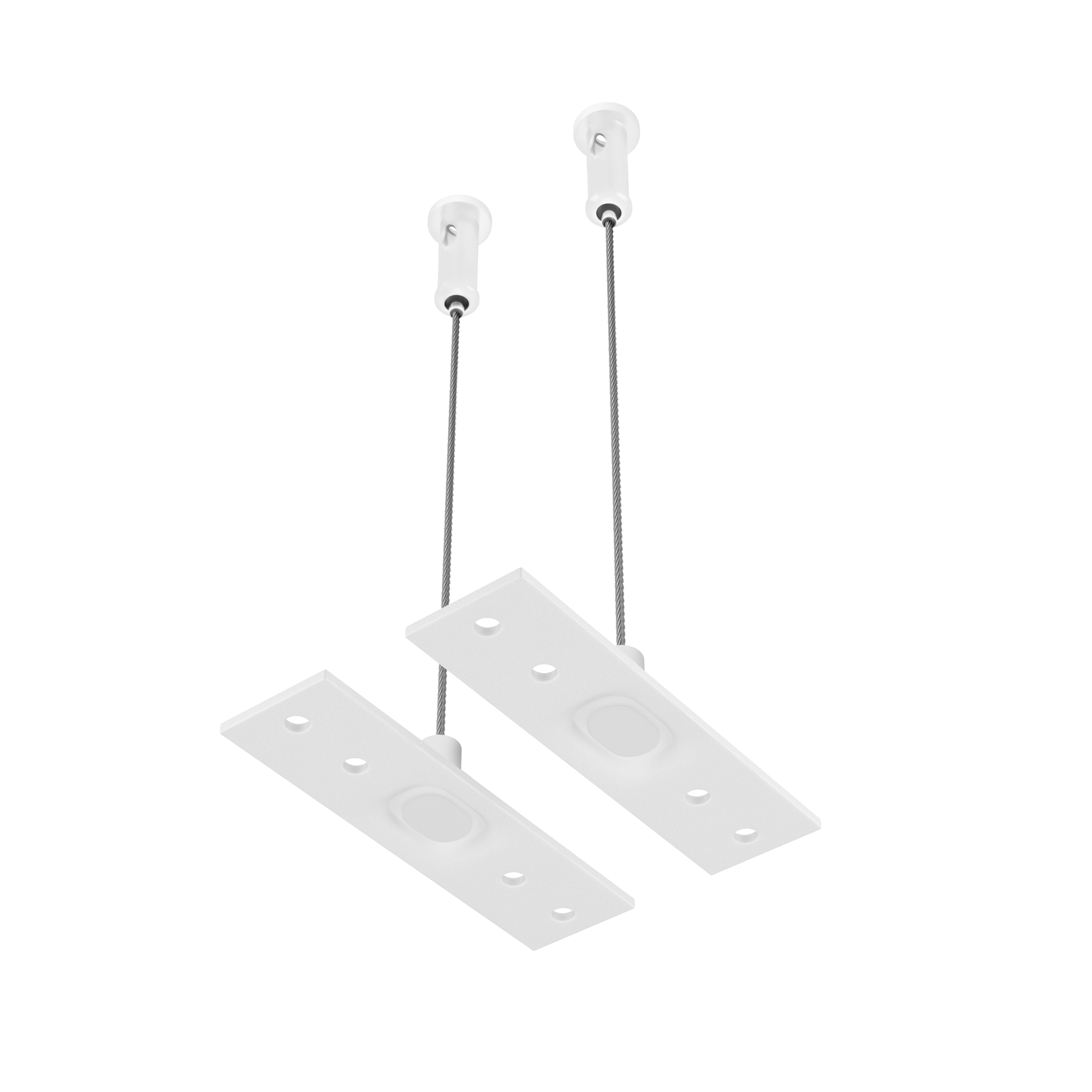 Produse - Componente pentru sistem de șină cu montaj pe suprafață Accesorii pentru șine Exility, Metal Alb, Maytoni TRA034SW-2W