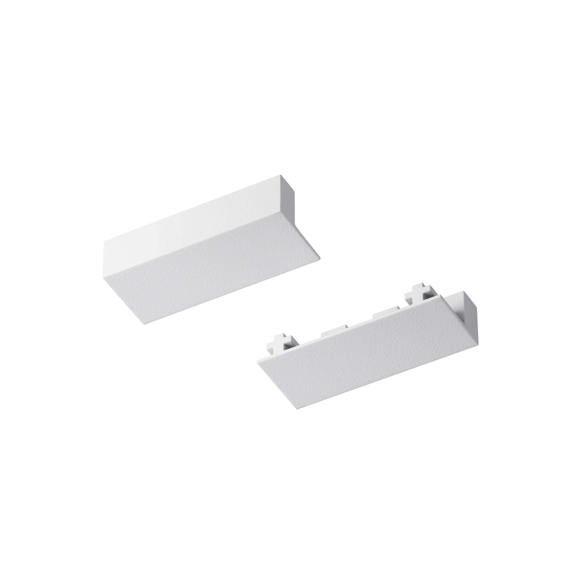 Produse - Componente pentru sistem de șină cu montaj pe suprafață Accesorii pentru șine Radity, Plastic Alb, Maytoni TRA084EC-111W