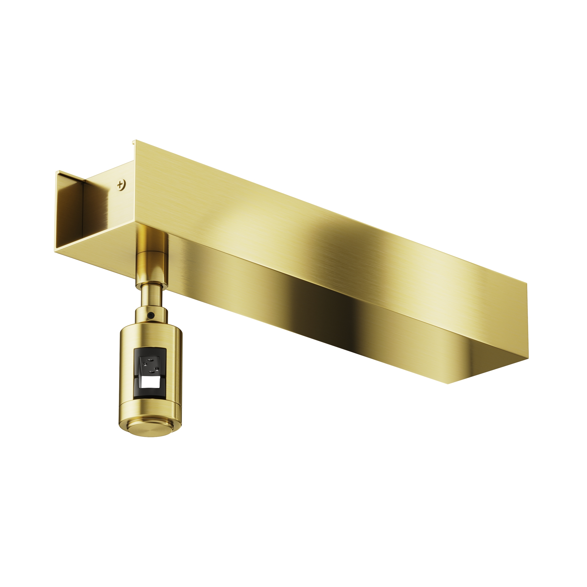 Produse - Componente sub tensiune pentru sisteme de iluminat Accesorii pentru șine Flarity, Aluminiu Alamă, Maytoni TRA156C-BB1-BS