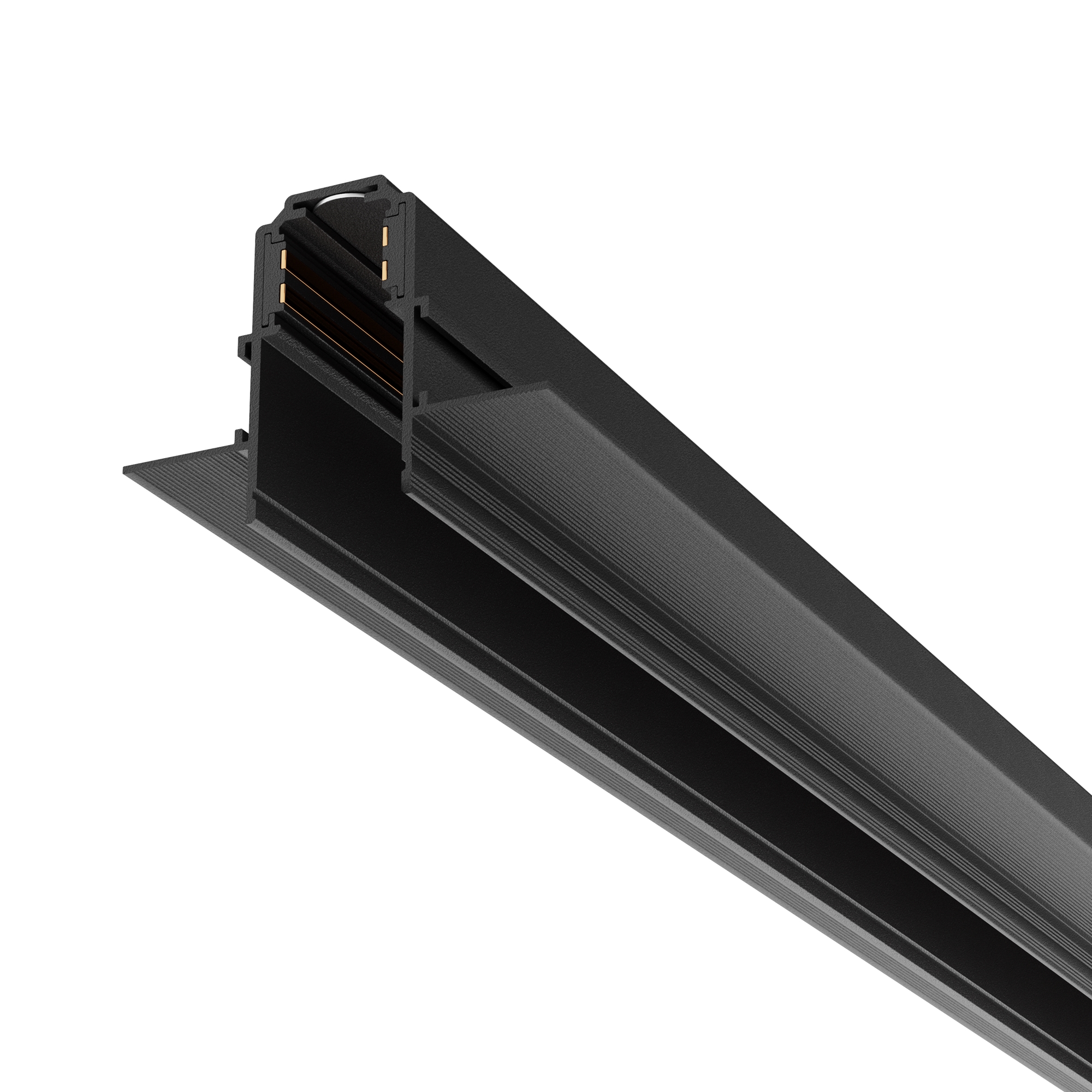 Produse - Șină încastrată Sisteme de șine Exility, Aluminiu Negru, Maytoni TRX034-421B