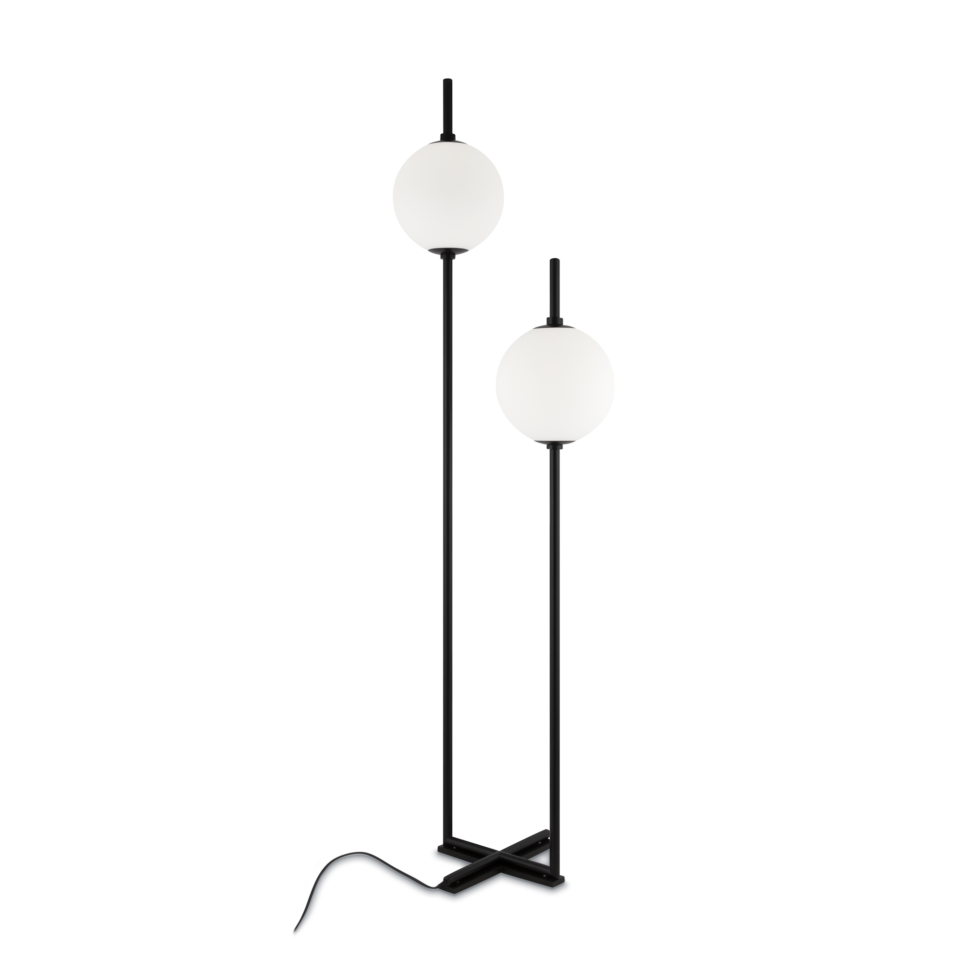 Lampadare - Lampadar Al Șaselea Simț, Metal Negru, 12W, MAYTONI Z020FL-L12BK