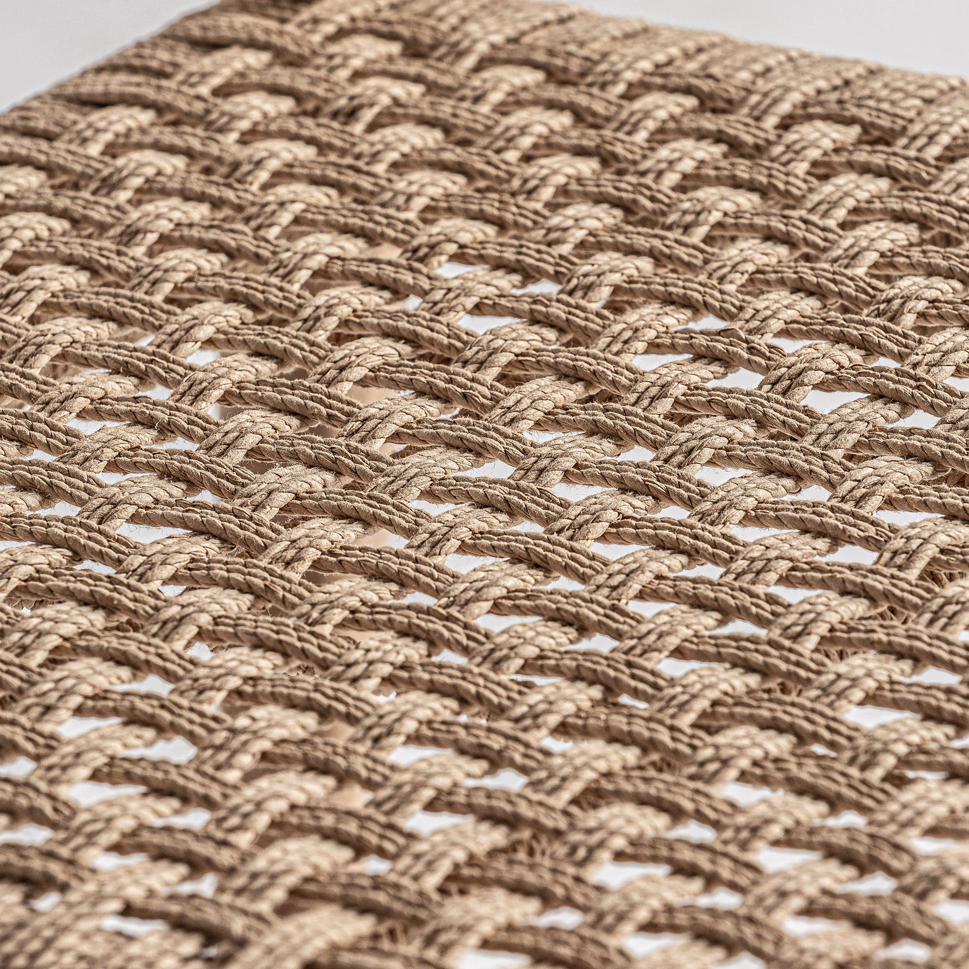 Scaun din Lemn de Tec si Fibra Naturala, Maro, 45x54x80 cm, Stil Colonial - VicalHome 32974 [40]