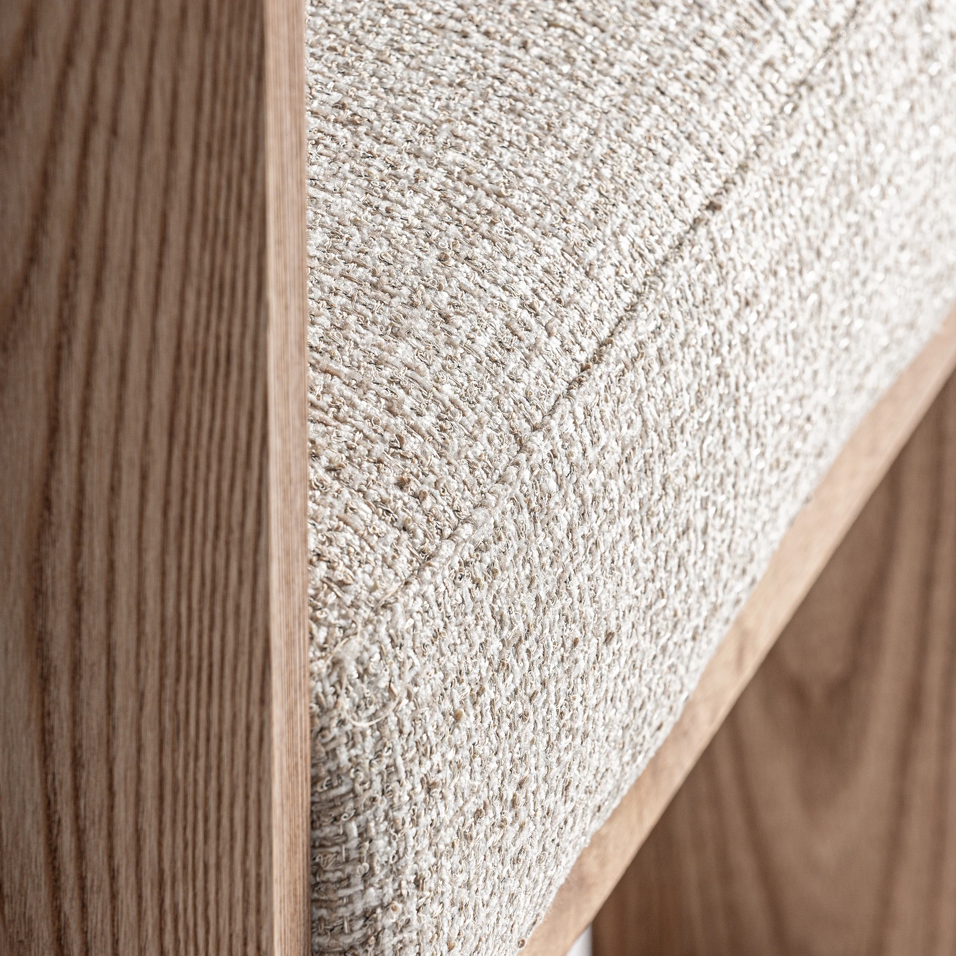 Scaun din Poliester si Lemn de Stejar, Alb, 66x60x73 cm, Stil Nordic - VicalHome 32993 [29]