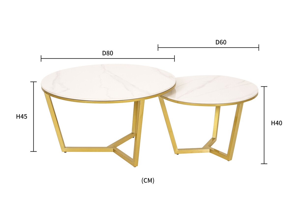 Set de măsuțe de cafea Livin Hill M67 - COMAD [2]