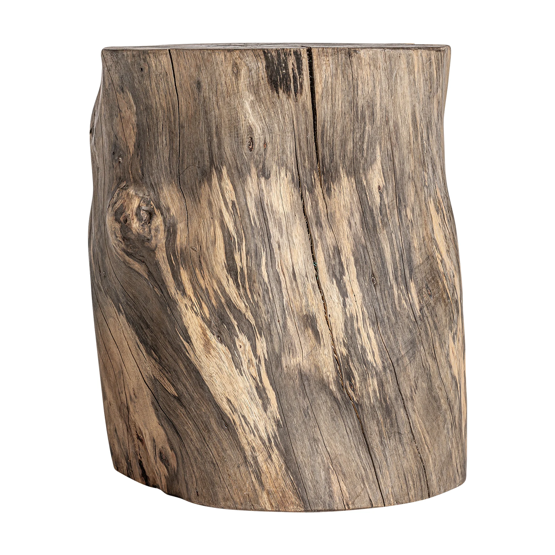 Taburet din Lemn de Tamarind, Maro, 36x36x46 cm, Stil Etnic - VicalHome 32876 [4]